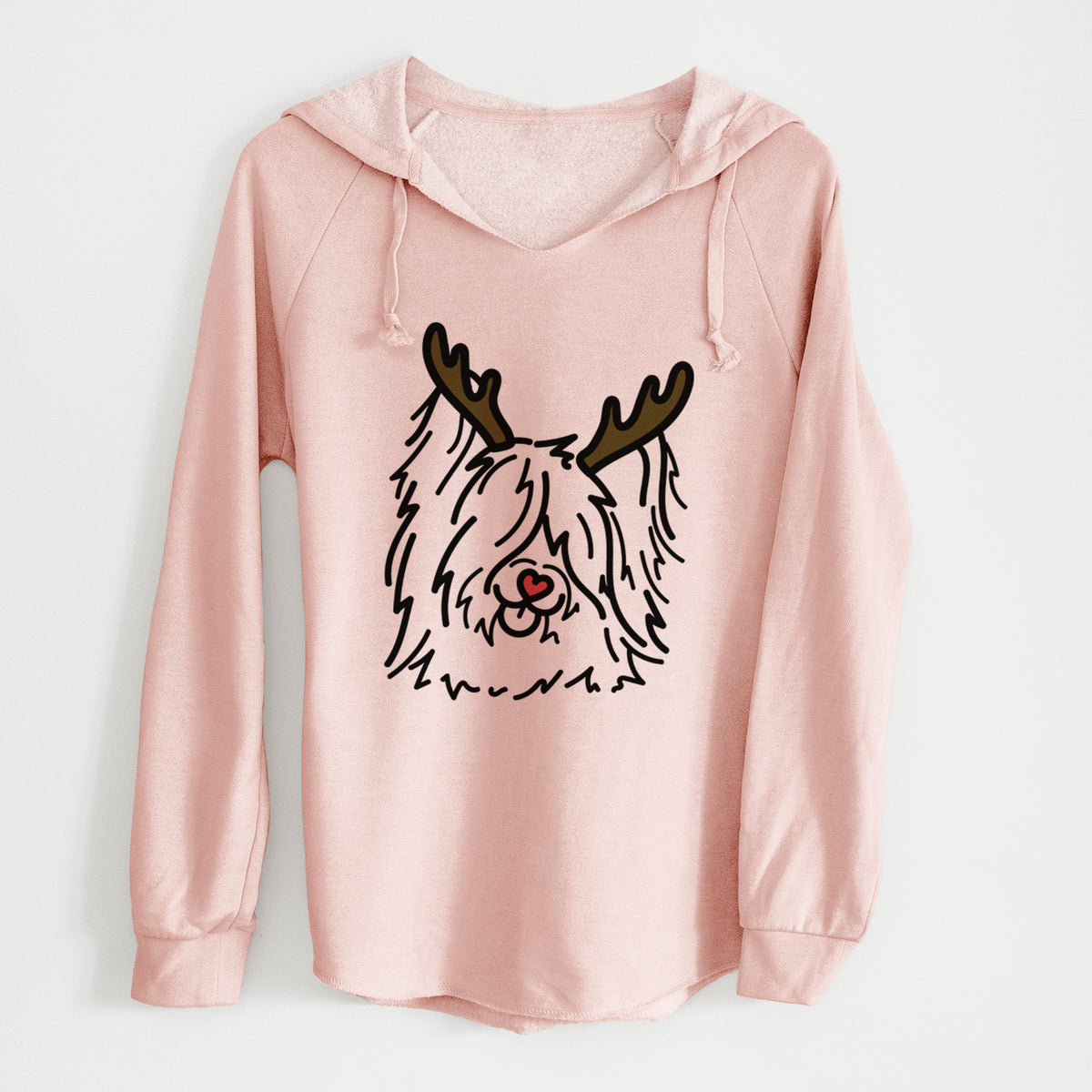 Red Nose Skye Terrier - Dougal - Cali Wave Hooded Sweatshirt