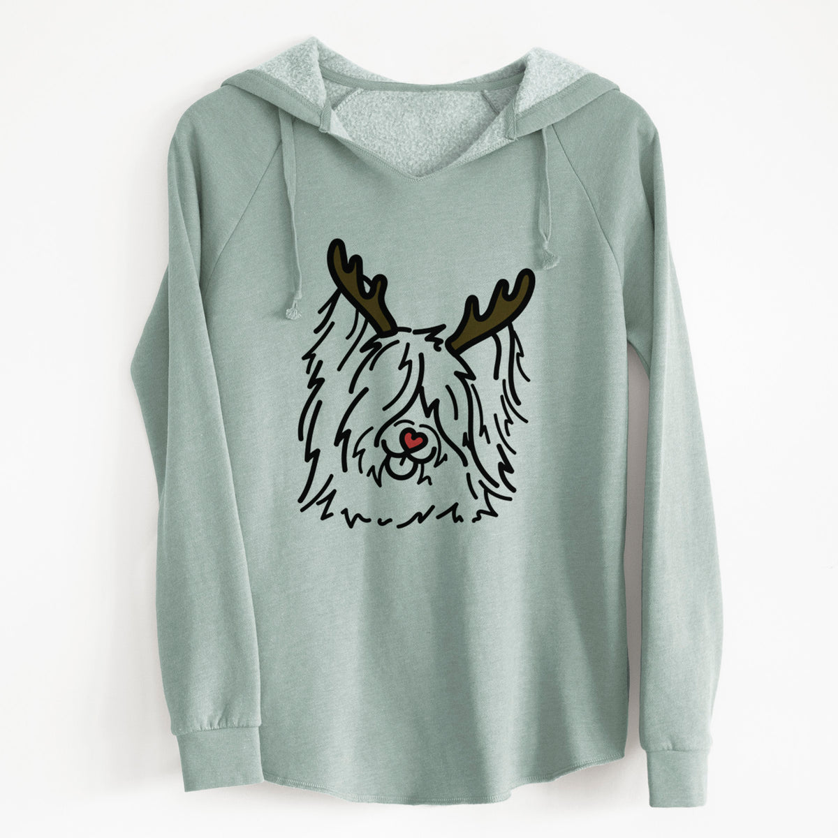Red Nose Skye Terrier - Dougal - Cali Wave Hooded Sweatshirt