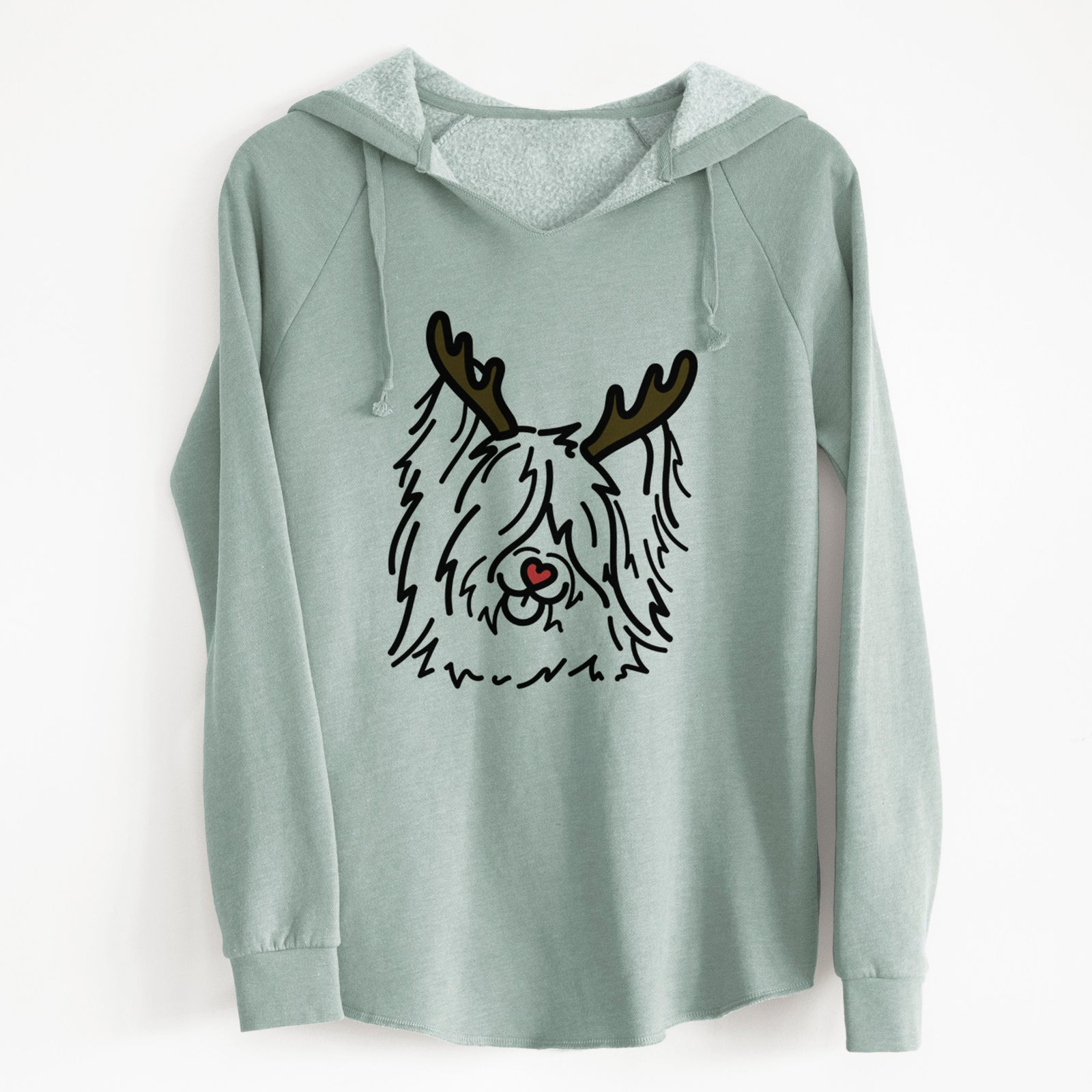 Red Nose Skye Terrier - Dougal - Cali Wave Hooded Sweatshirt