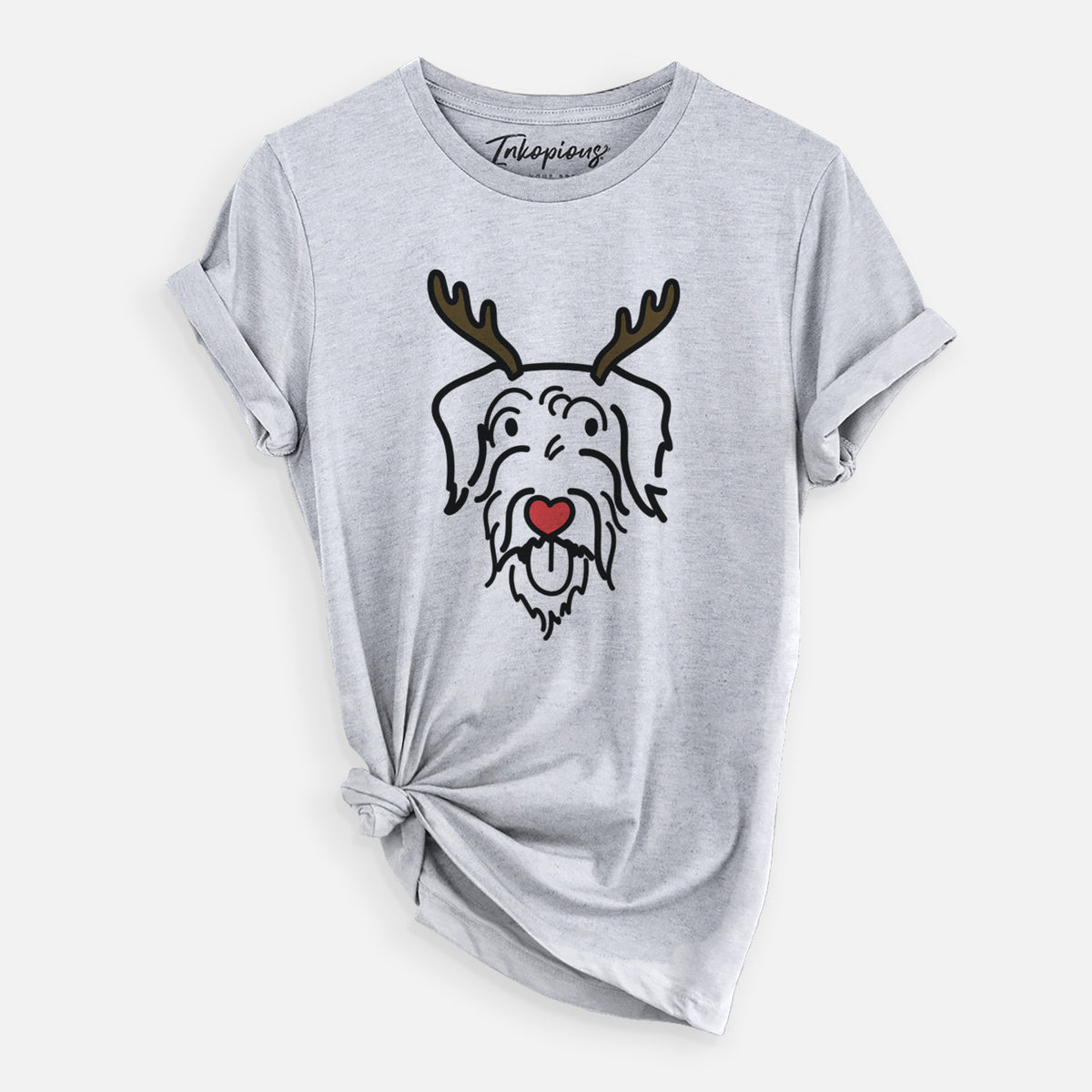 Red Nose Doodle - Dug - Unisex Crewneck