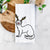 Red Nose Ferret - Fern - Tea Towel