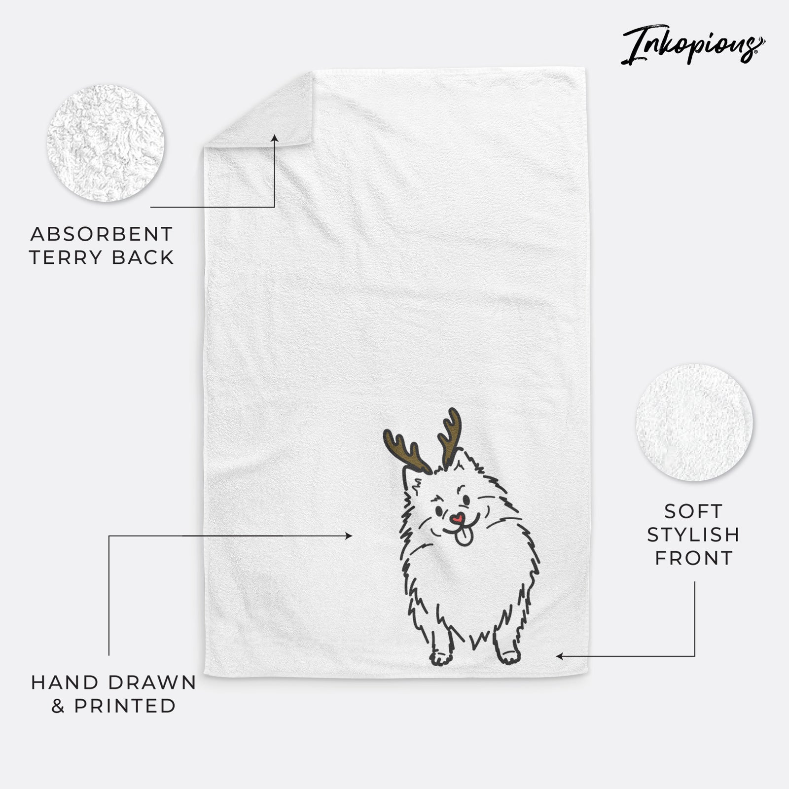 Red Nose Fern the Pomeranian