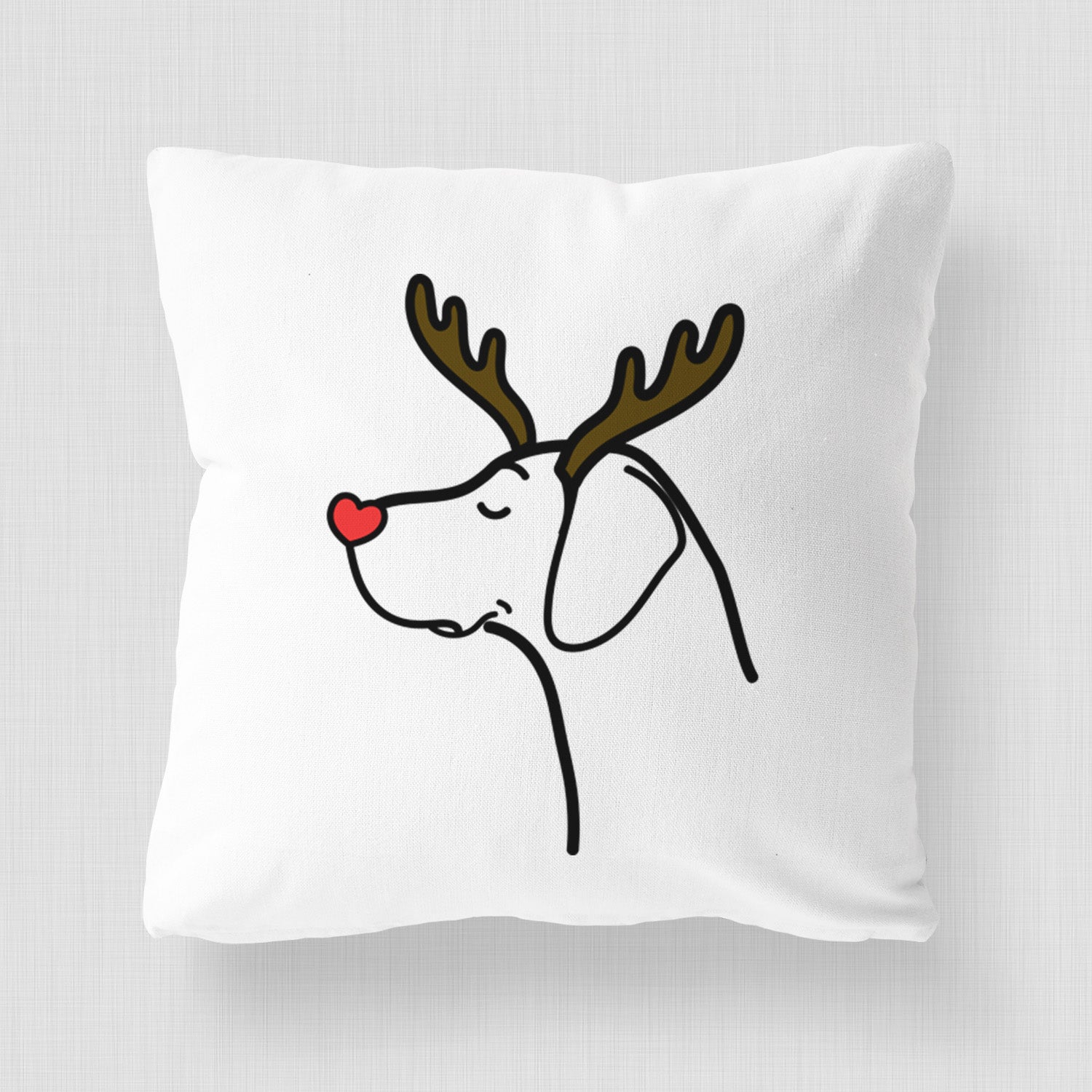 Love Always German Shorthaired Pointer - Throw Pillow Cover