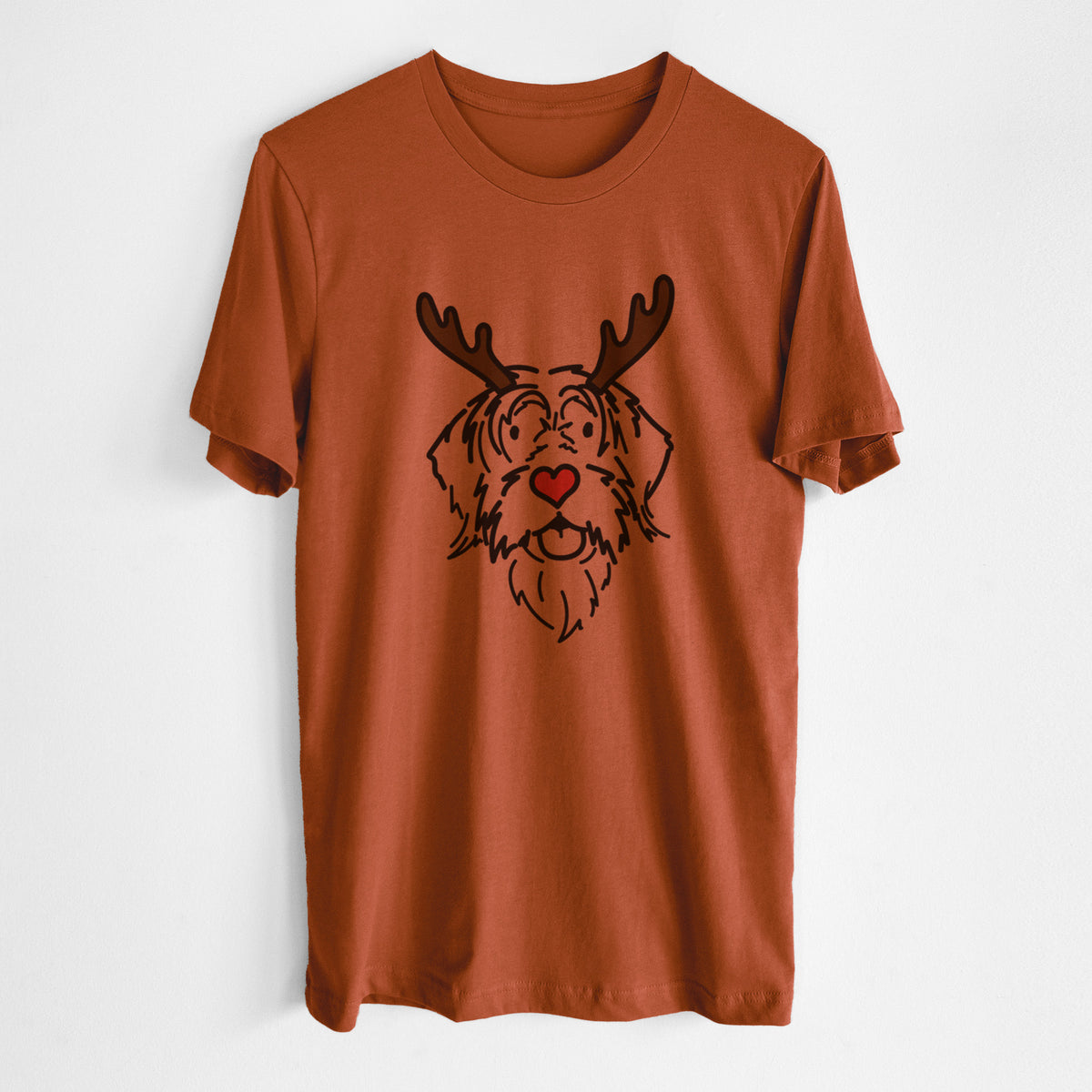 Red Nose Wirehaird Pointing Griffon - Gary - Unisex Crewneck