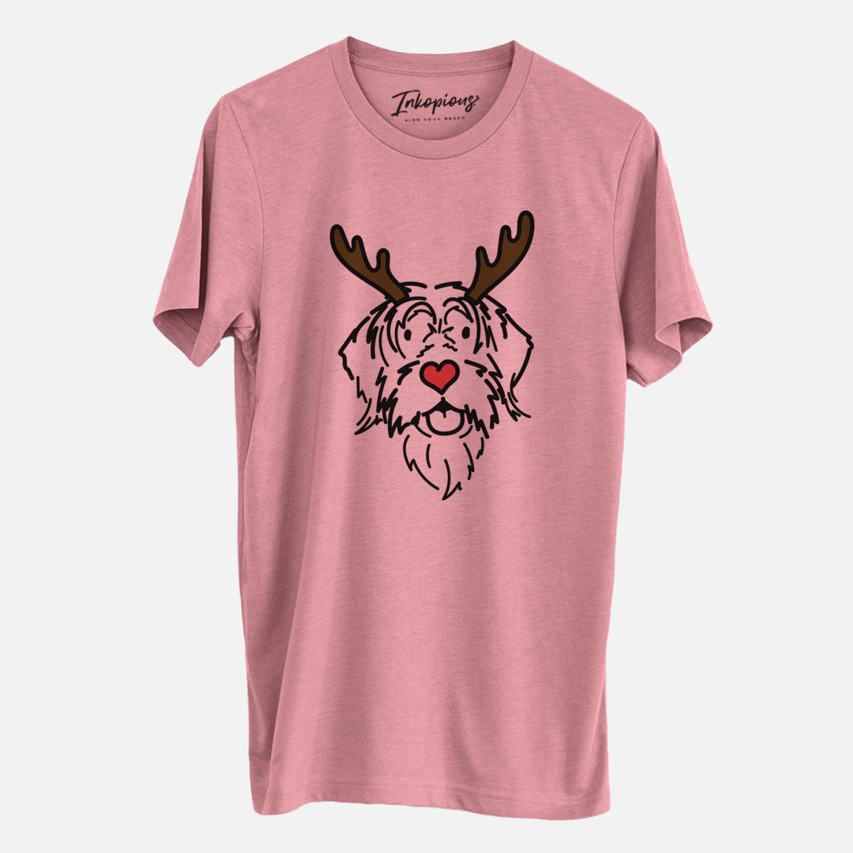 Red Nose Wirehaird Pointing Griffon - Gary - Unisex Crewneck