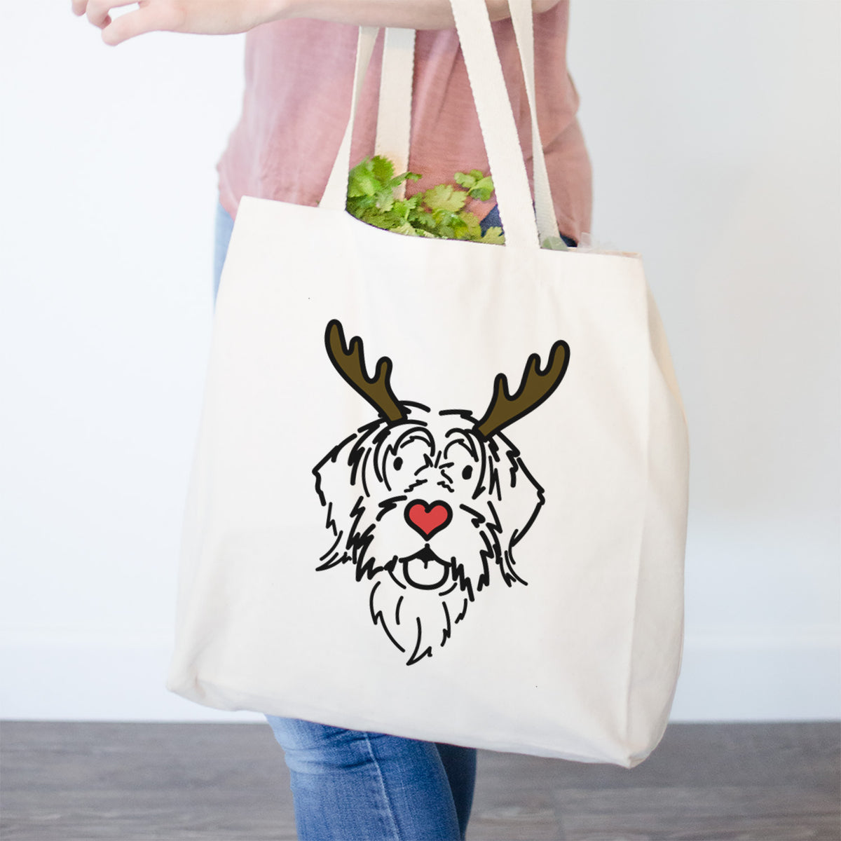 Red Nose Wirehaird Pointing Griffon - Gary - Tote Bag