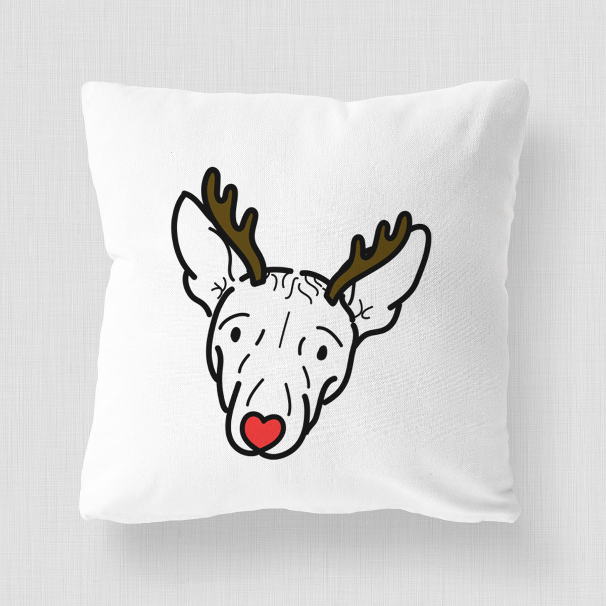 Love Always American Hairless Terrier - Georgia -  Throw Pillow Cover