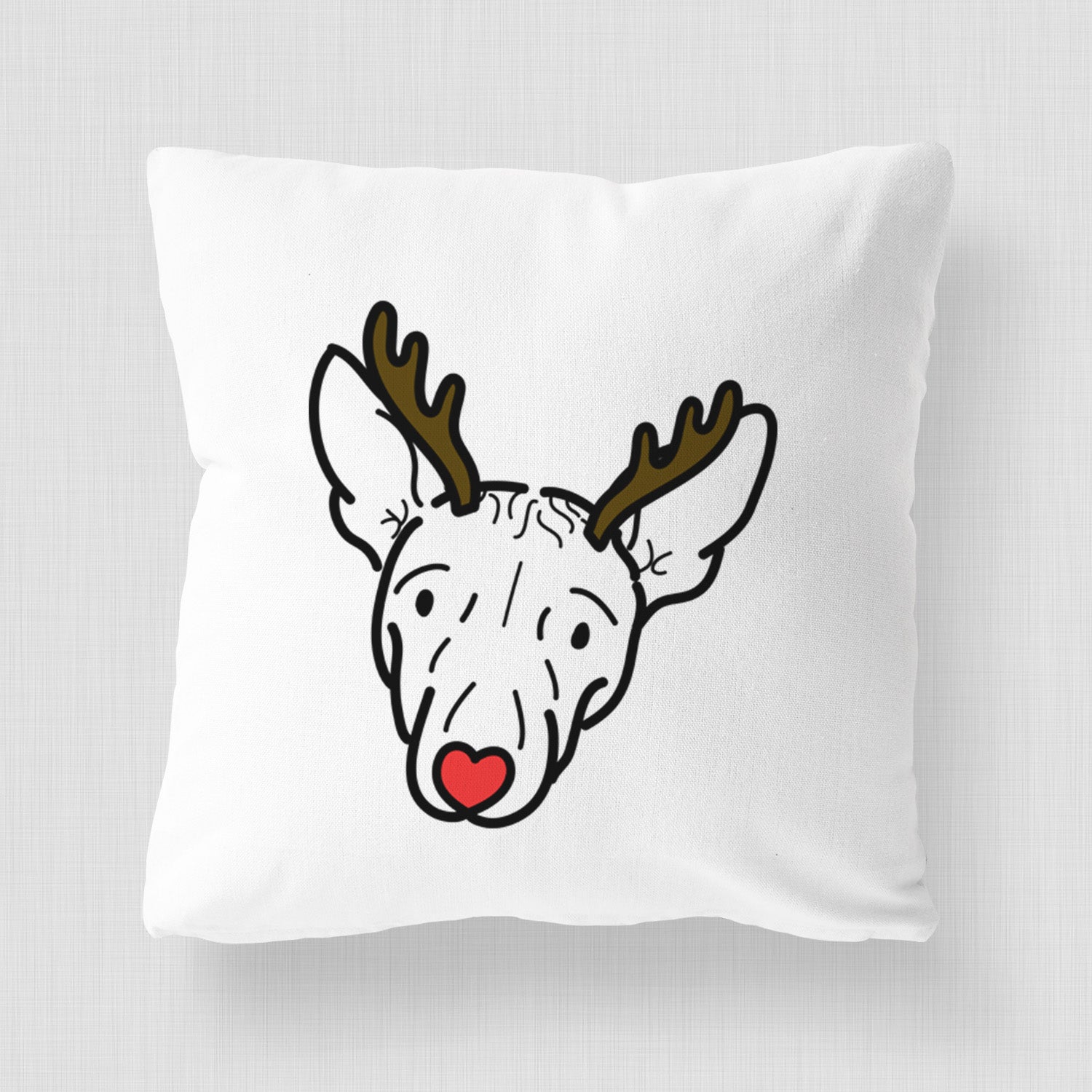 Love Always American Hairless Terrier - Georgia -  Throw Pillow Cover