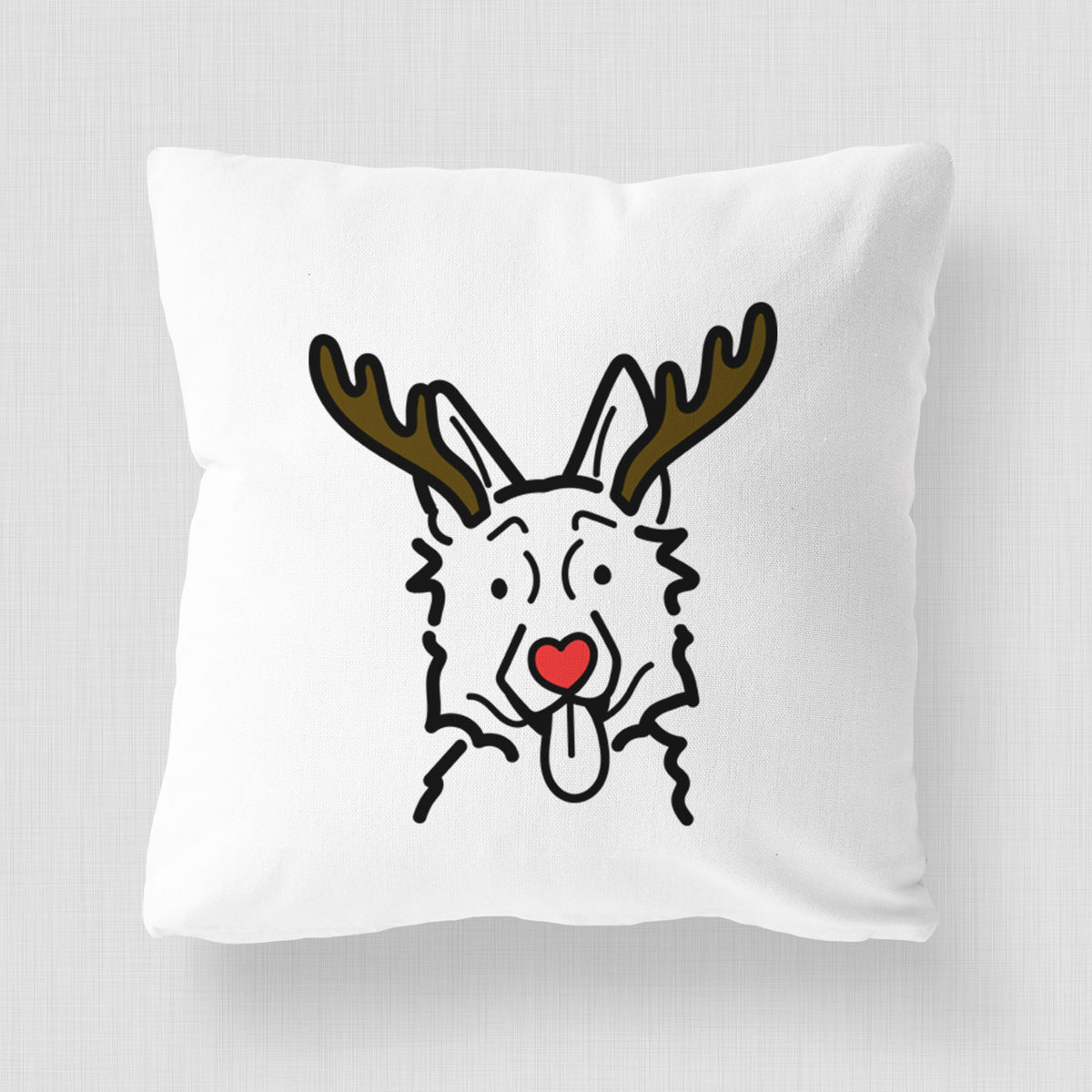 Love Always German Shepherd - Throw Pillow Cover