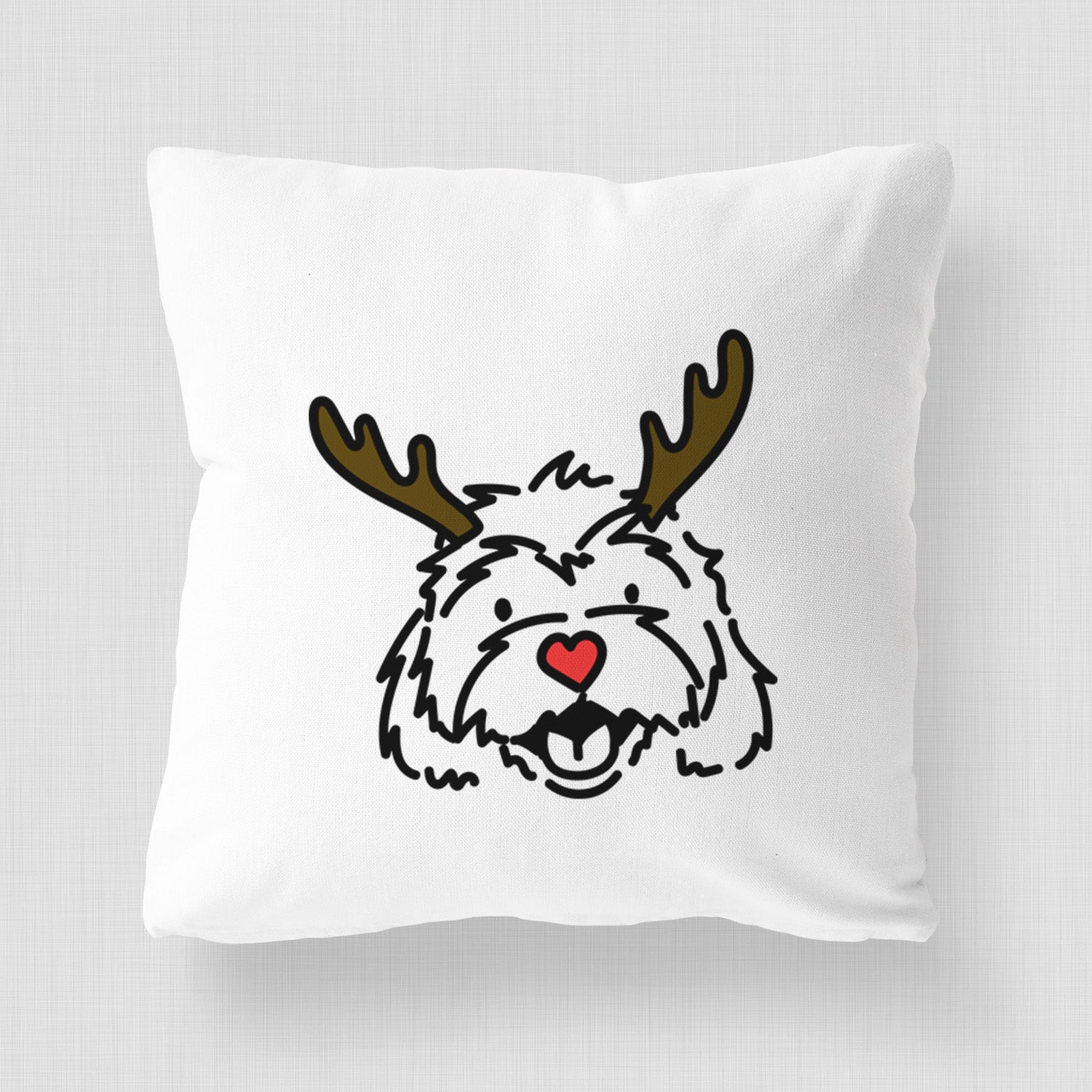 Love Always Cavachon - Harry -  Throw Pillow Cover