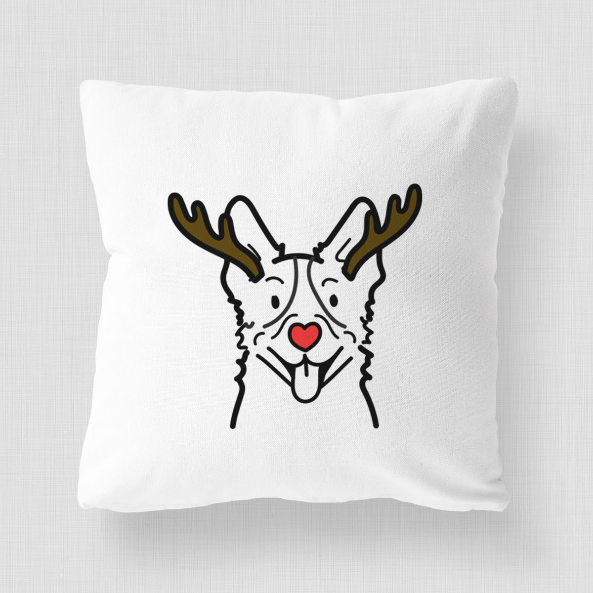 Love Always Heeler - Throw Pillow Cover