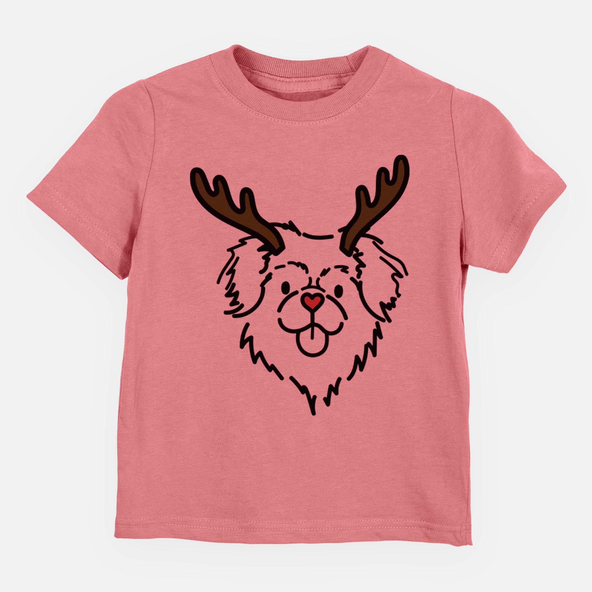 Red Nose Tibetan Spaniel - Jiji - Kids/Youth/Toddler Shirt