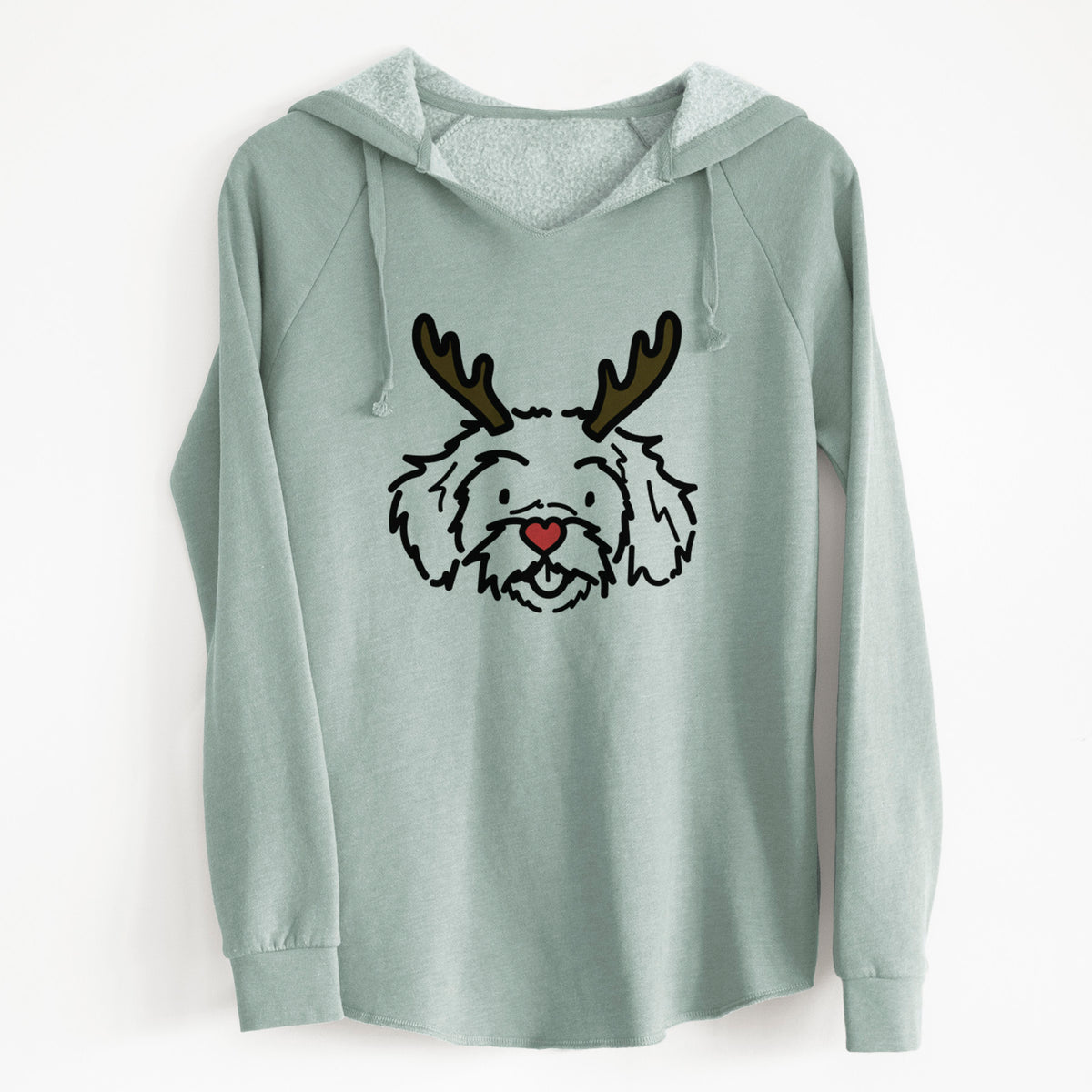 Red Nose Peekapoo - Jo Jo - Cali Wave Hooded Sweatshirt
