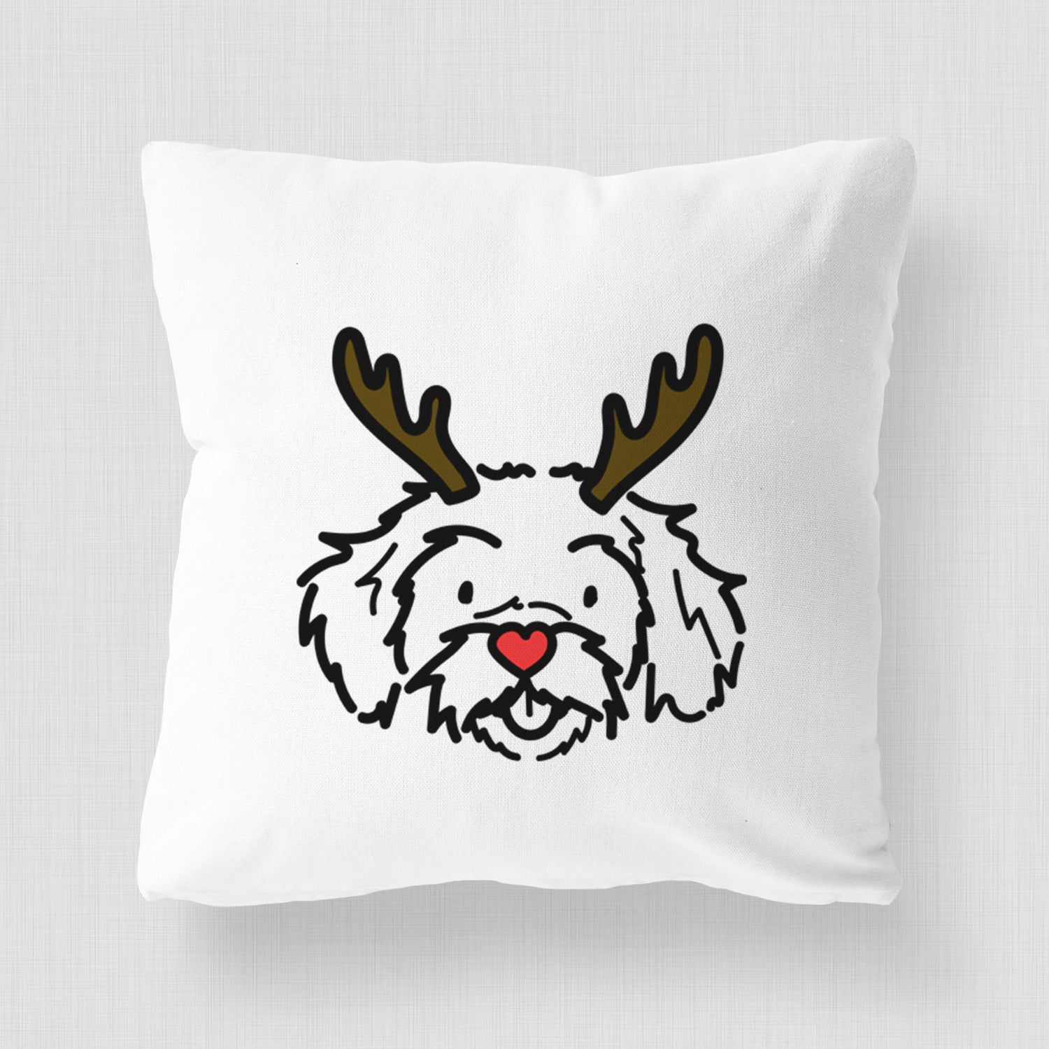 Love Always Peekapoo - Jo Jo -  Throw Pillow Cover