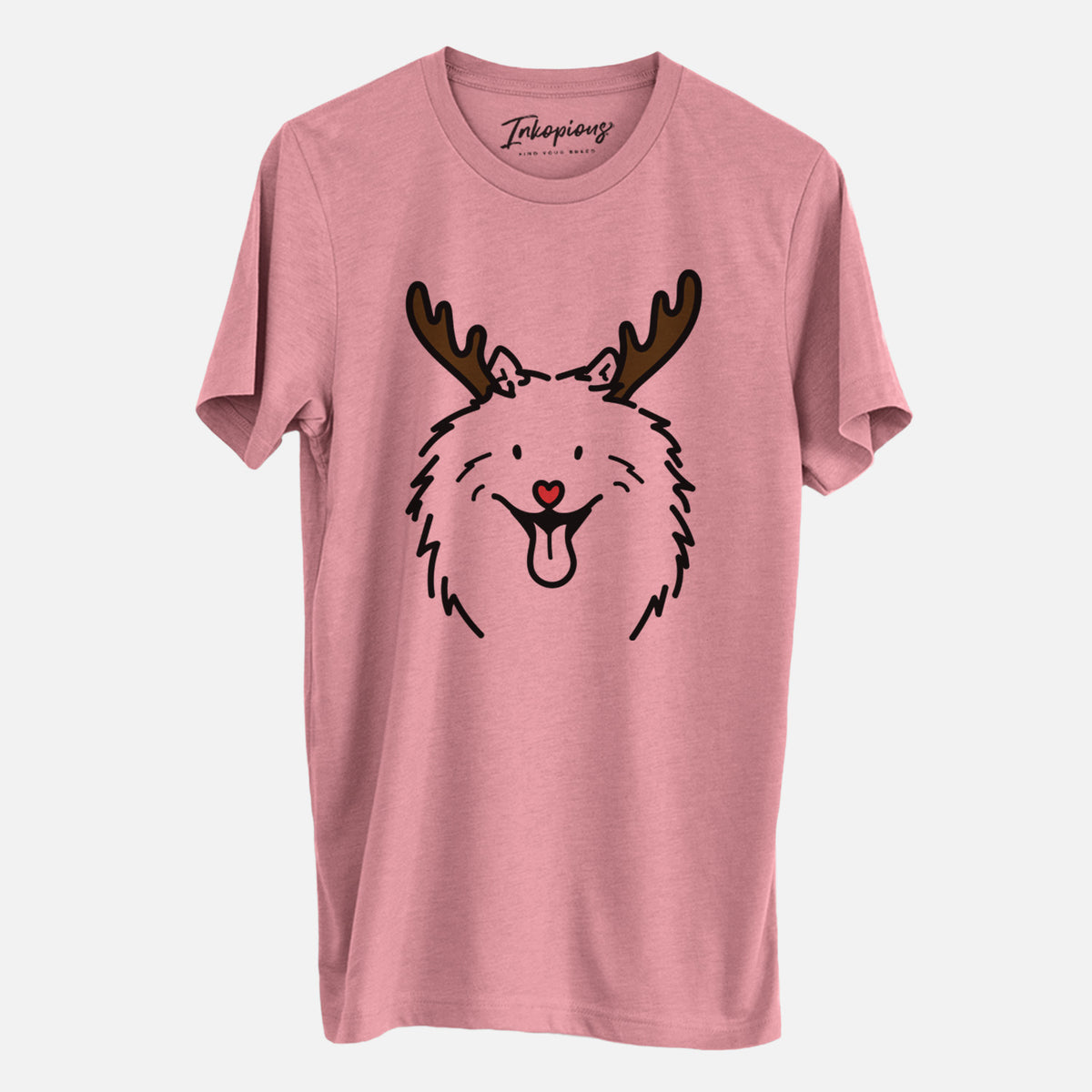 Red Nose Samoyed - Johnny - Unisex Crewneck