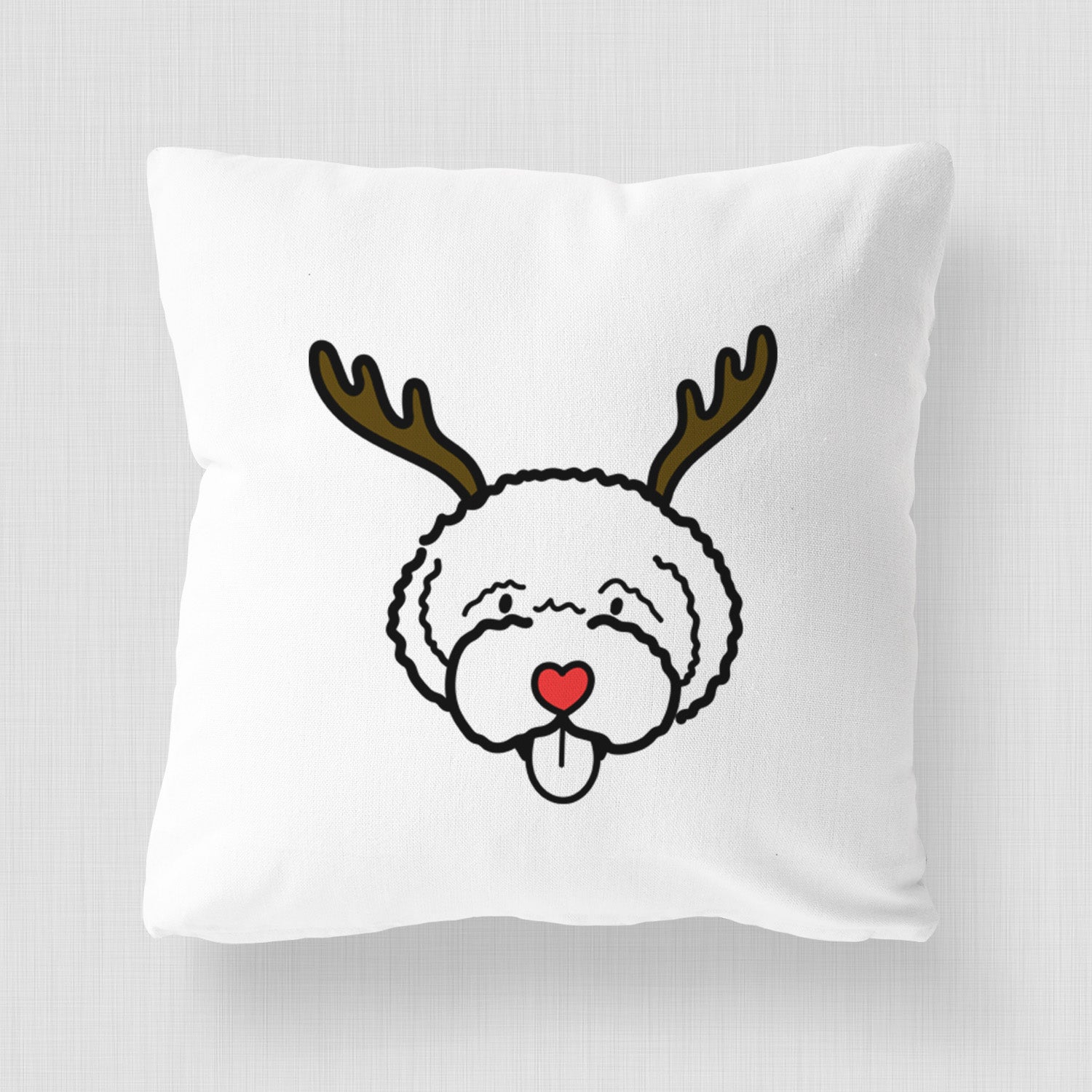 Love Always Lagotta Romagnolo - Throw Pillow Cover