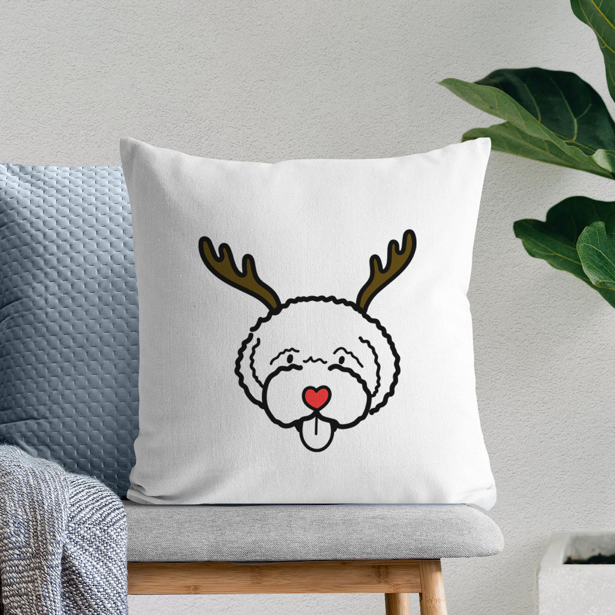 Love Always Lagotta Romagnolo - Throw Pillow Cover