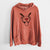 Red Nose Pitbull - Louie - Unisex Pigment Dyed Hoodie