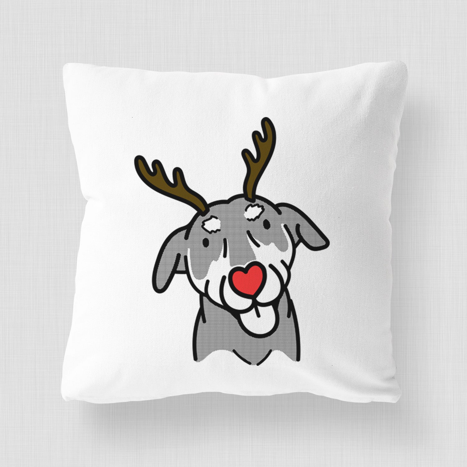 Love Always Mixed Breed - Lousia -  Throw Pillow Cover