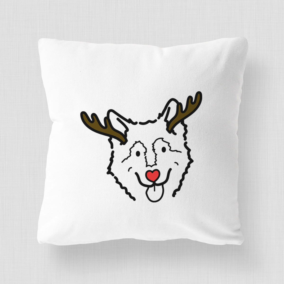 Love Always Alaskan Malamute - Max -  Throw Pillow Cover
