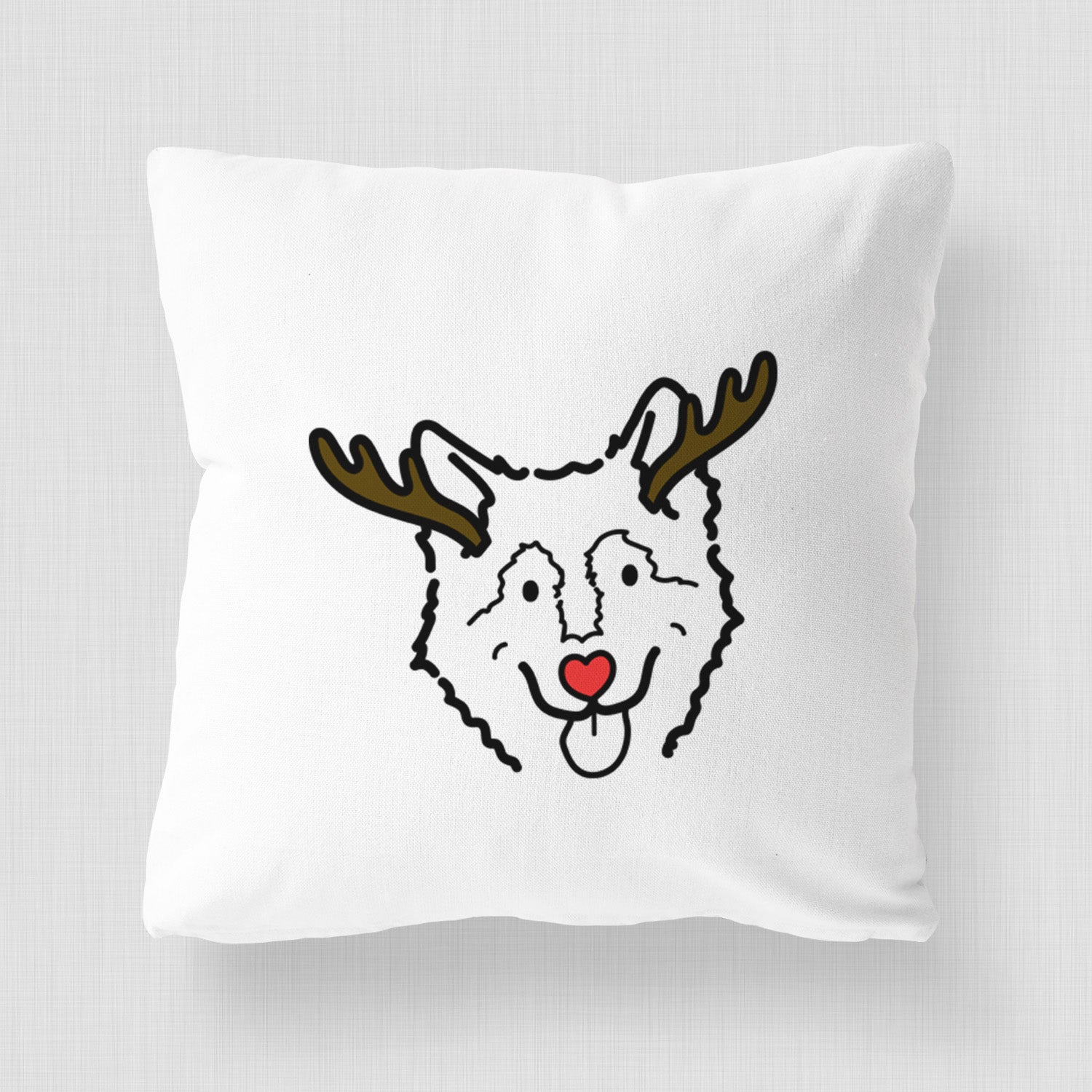 Love Always Alaskan Malamute - Max -  Throw Pillow Cover