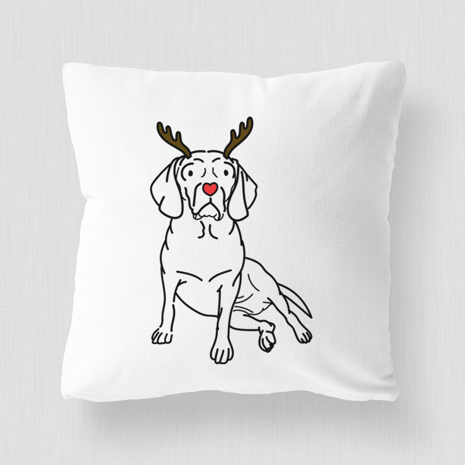 Love Always Puggle - Mayble -  Throw Pillow Cover