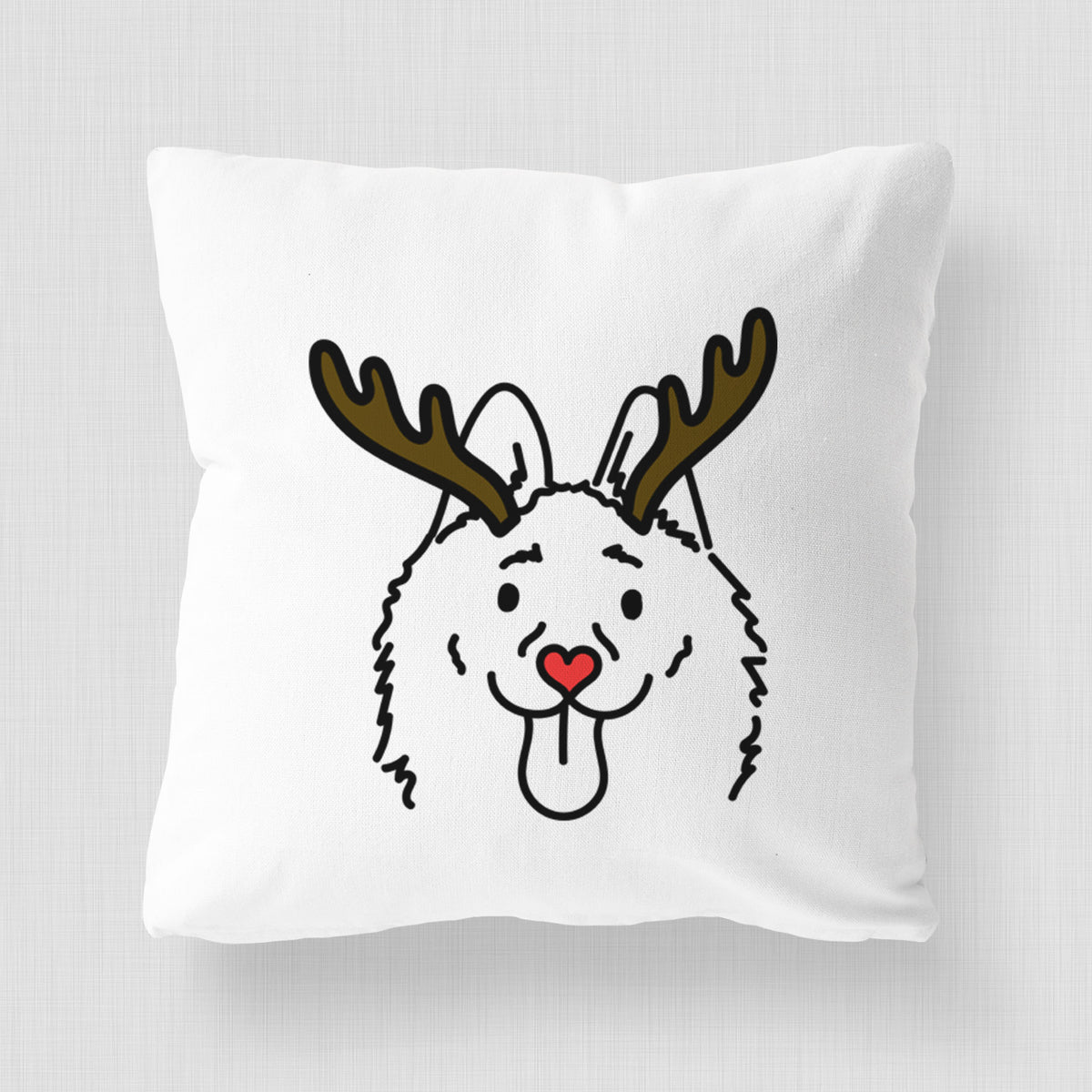 Love Always Schipperke - Meeko -  Throw Pillow Cover