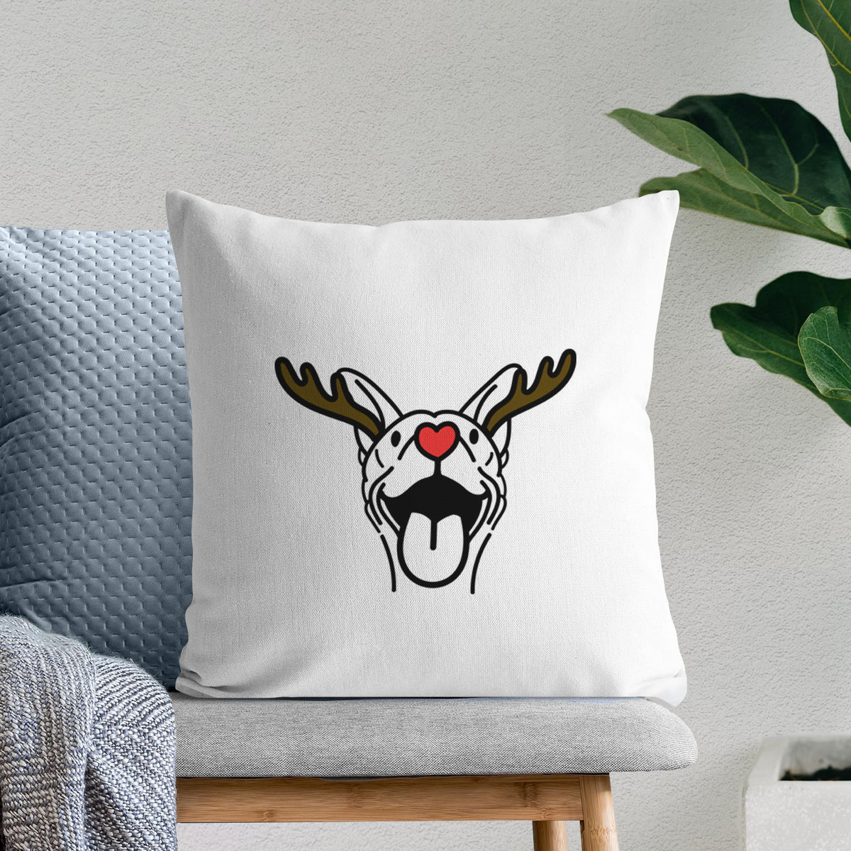 Love Always Basenji - Merlin -  Throw Pillow Cover