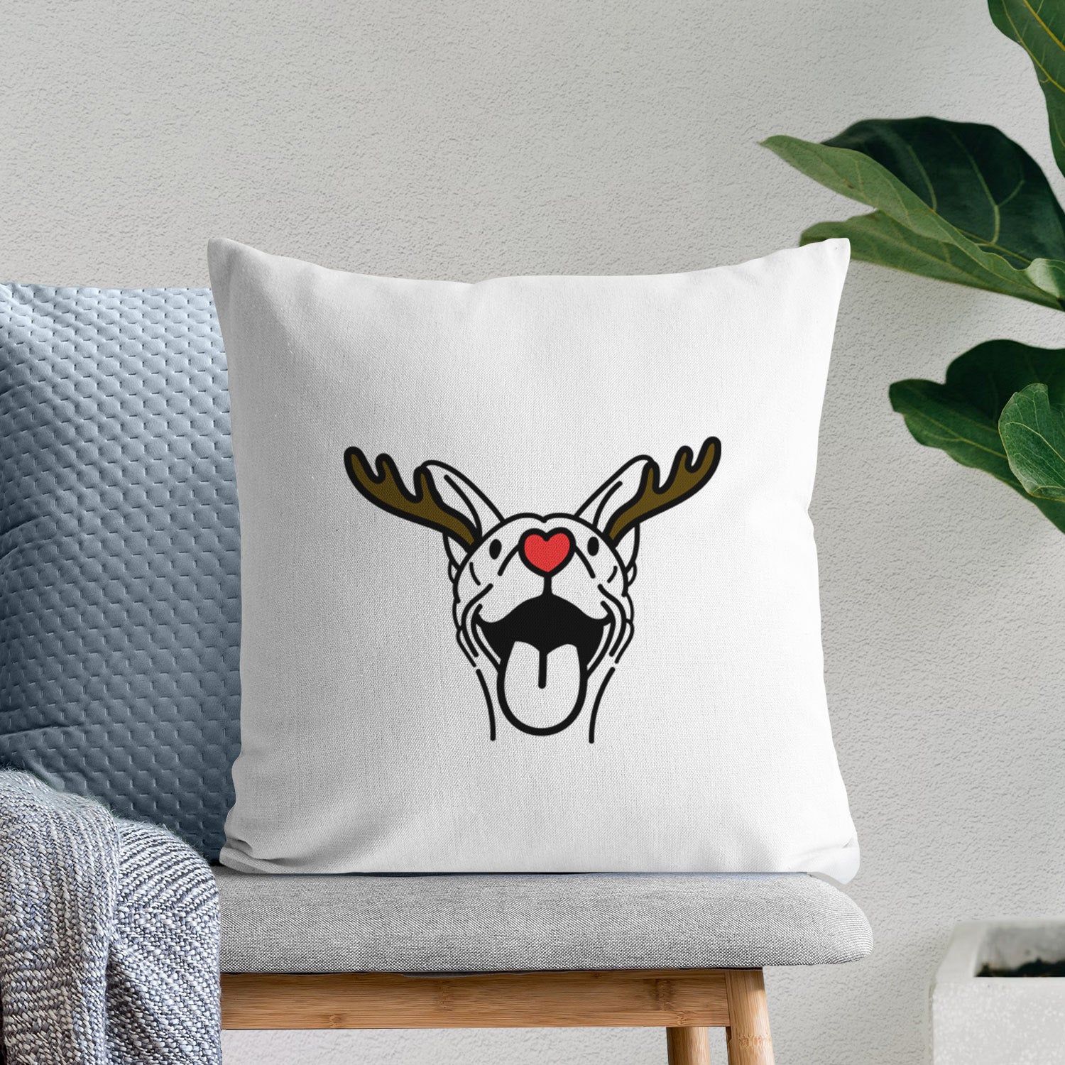 Love Always Basenji - Merlin -  Throw Pillow Cover