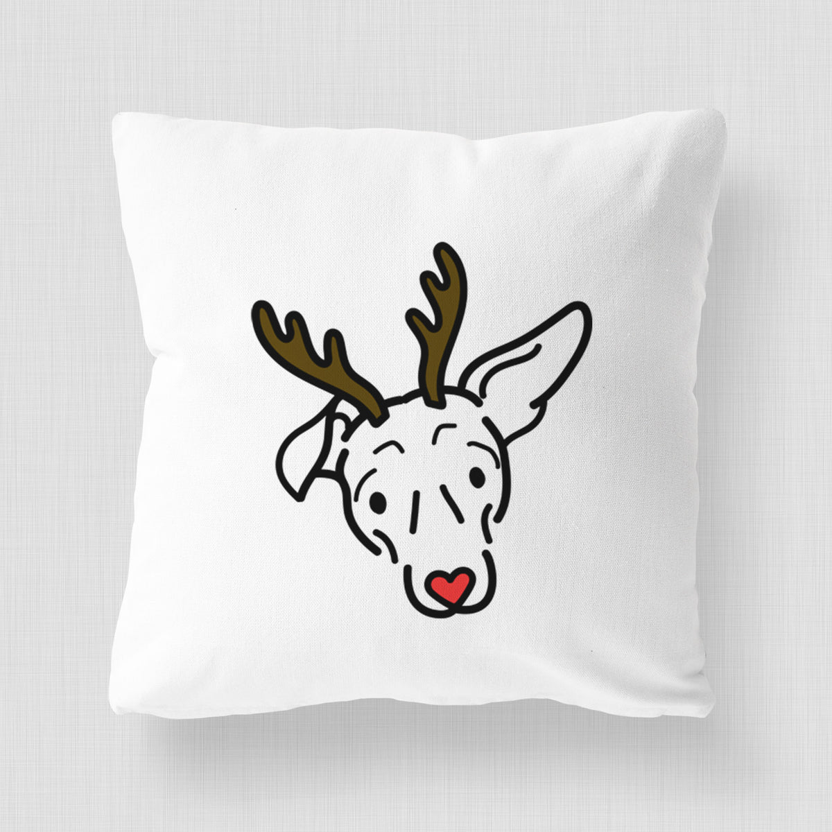 Love Always Mixed Breed - Millie -  Throw Pillow Cover