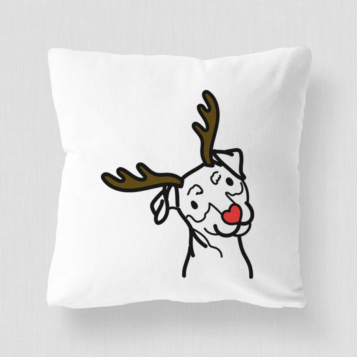 Love Always Mini Pinscher - Throw Pillow Cover