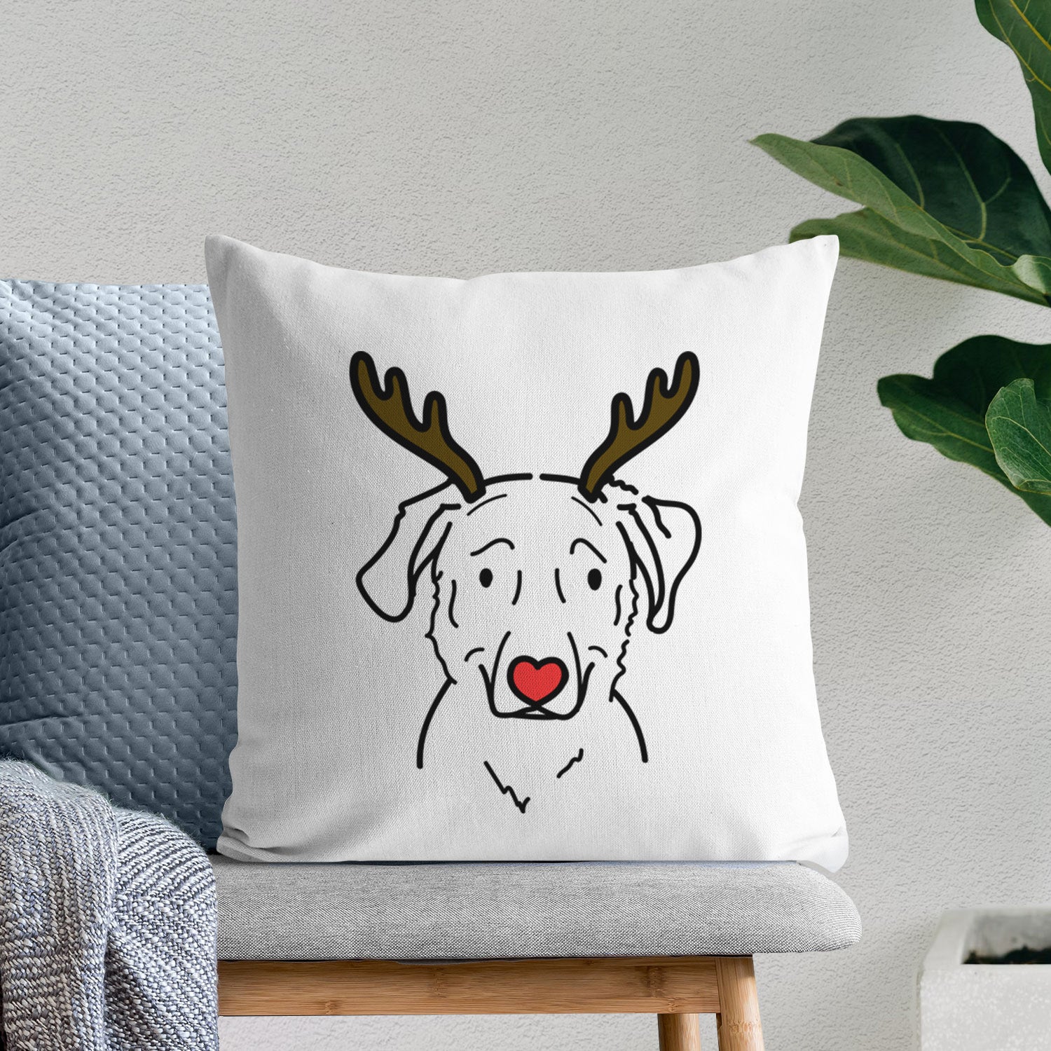 Love Always Golden Retriever Mix - Mitzi -  Throw Pillow Cover