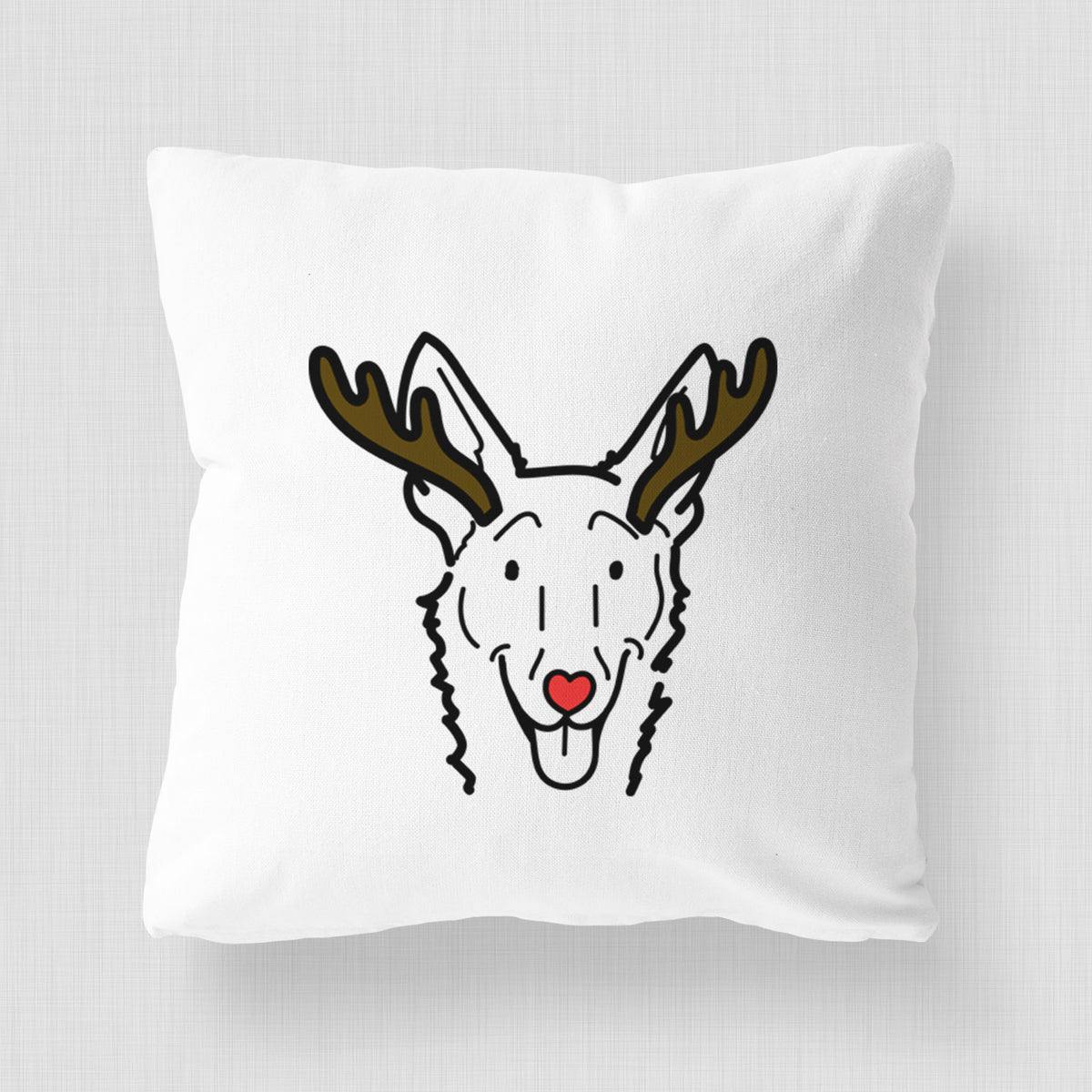 Love Always Carolina Dog - Mochi -  Throw Pillow Cover