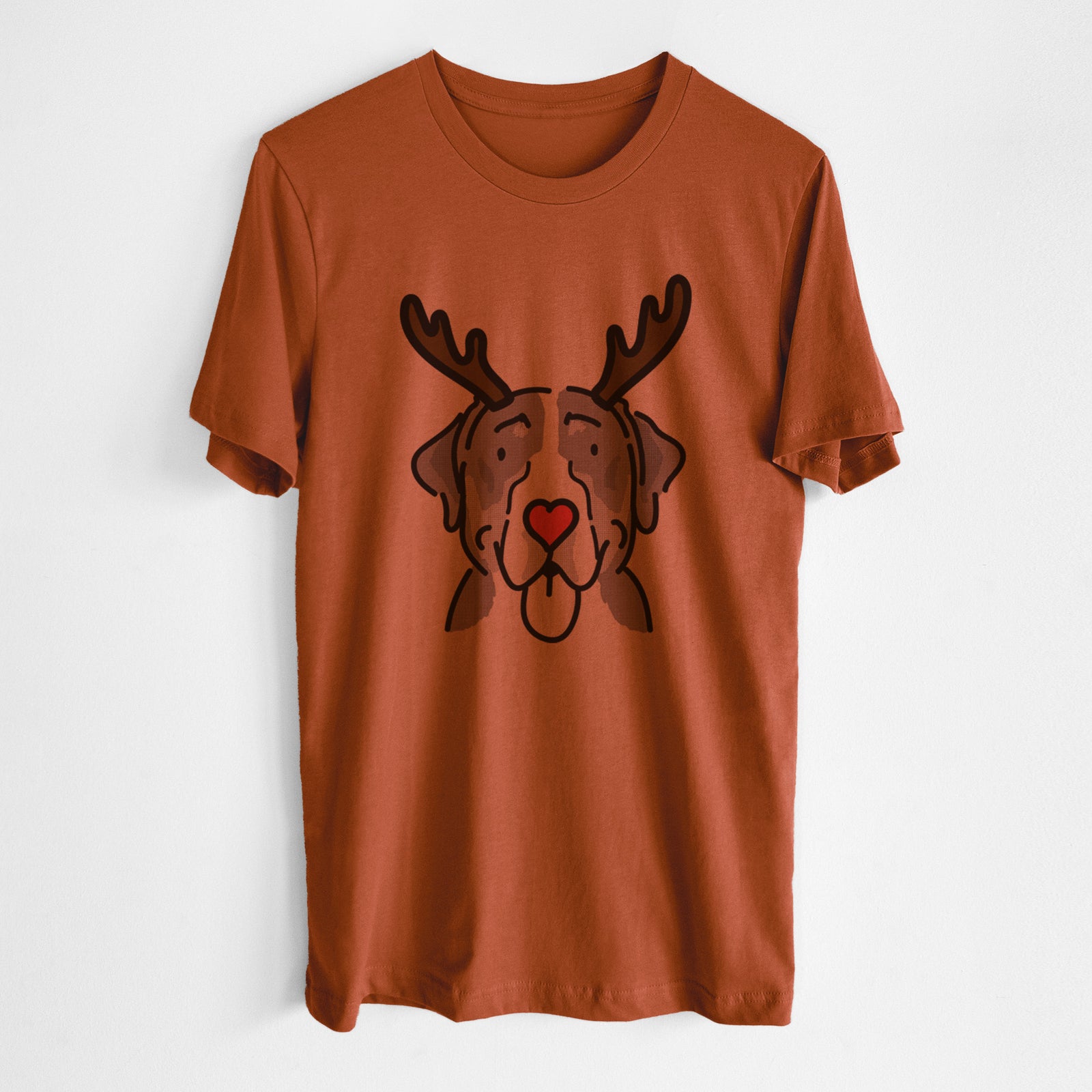 Red Nose Greater Swiss Mountain Dog - Moose - Unisex Crewneck