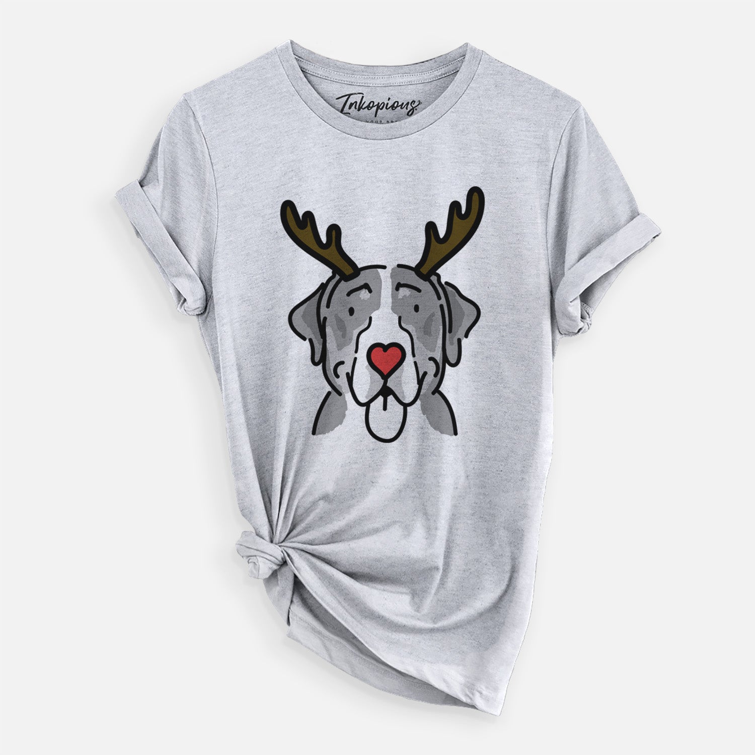 Red Nose Greater Swiss Mountain Dog - Moose - Unisex Crewneck