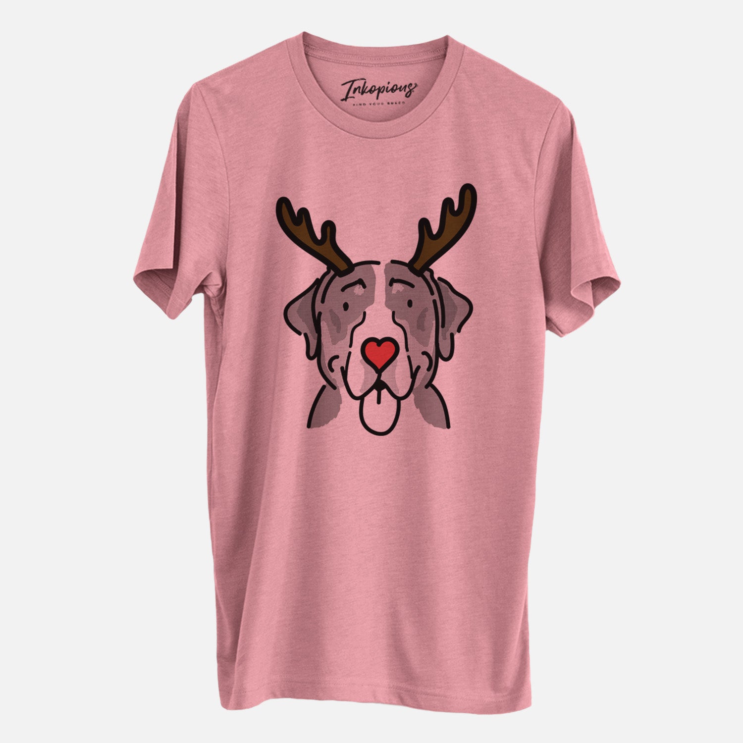 Red Nose Greater Swiss Mountain Dog - Moose - Unisex Crewneck