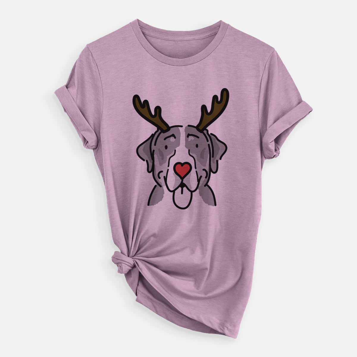 Red Nose Greater Swiss Mountain Dog - Moose - Unisex Crewneck