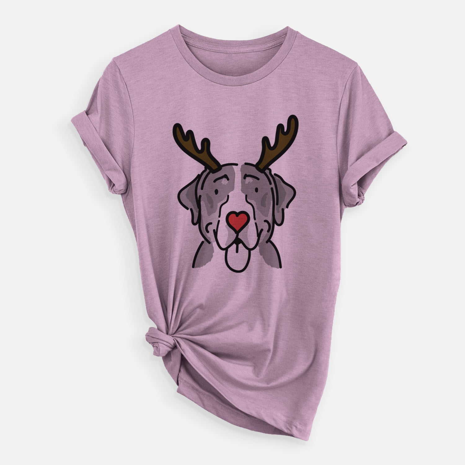 Red Nose Greater Swiss Mountain Dog - Moose - Unisex Crewneck