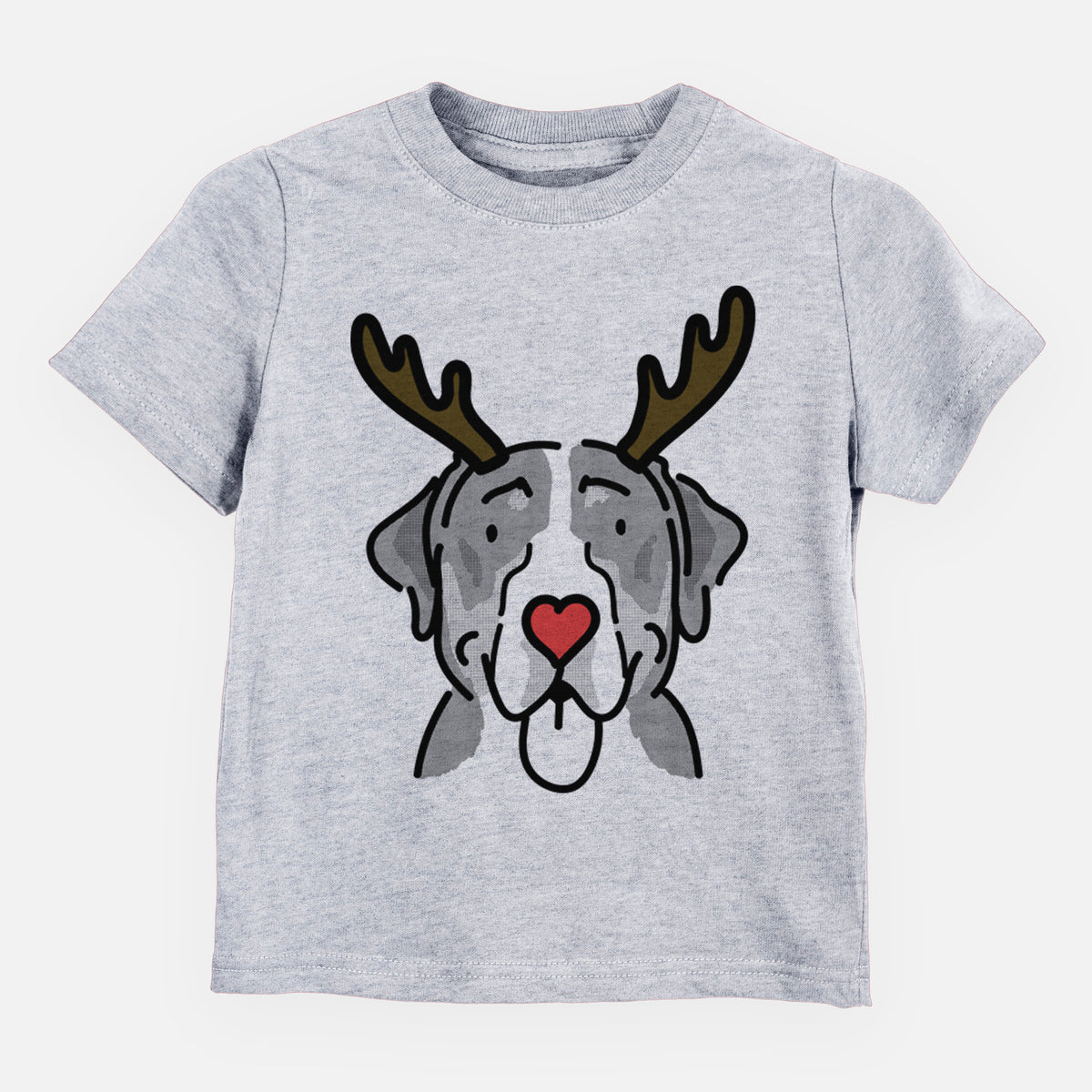 Red Nose Greater Swiss Mountain Dog - Moose - Kids/Youth/Toddler Shirt