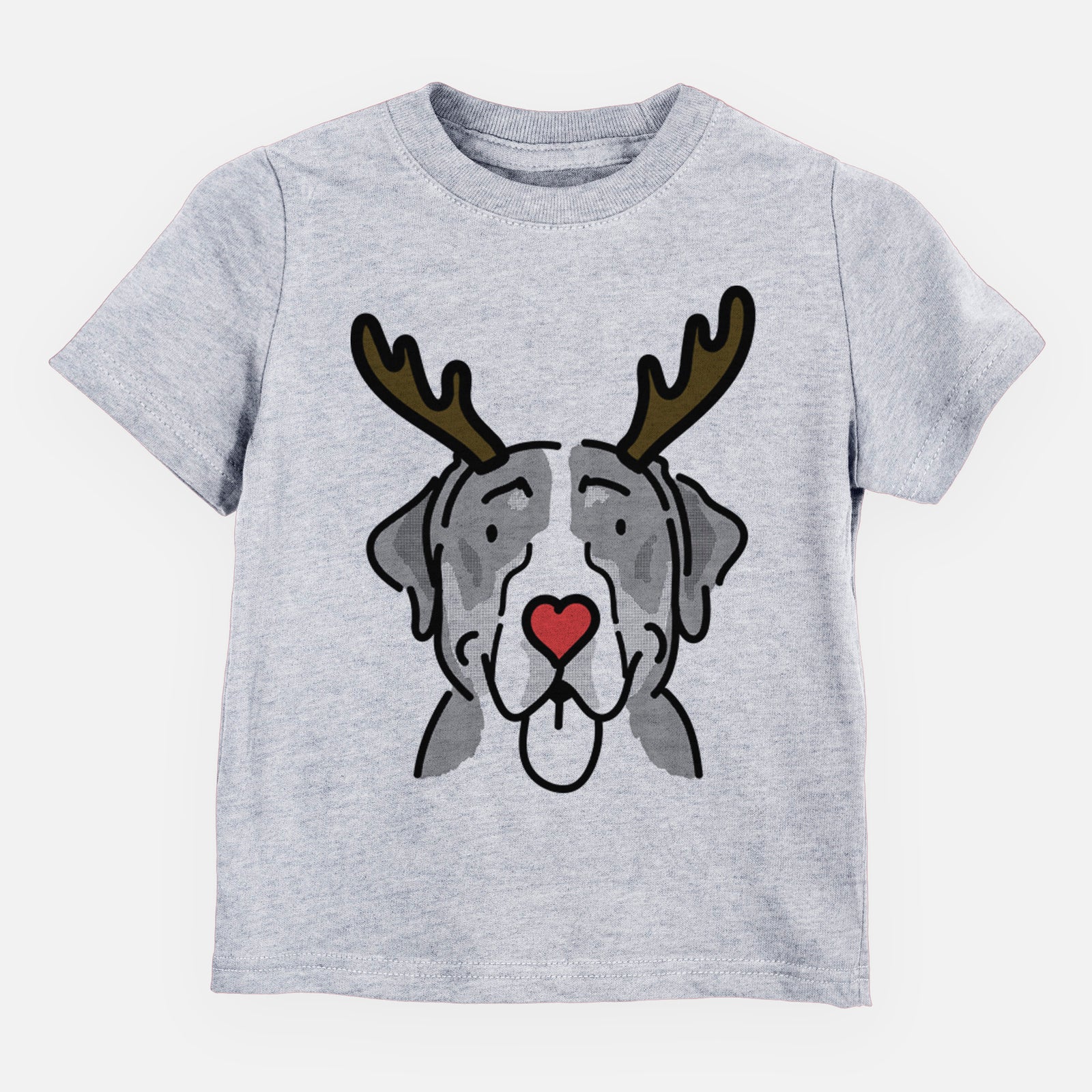 Red Nose Greater Swiss Mountain Dog - Moose - Kids/Youth/Toddler Shirt