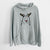 Red Nose Norwegian Elkhound - Unisex Pigment Dyed Hoodie