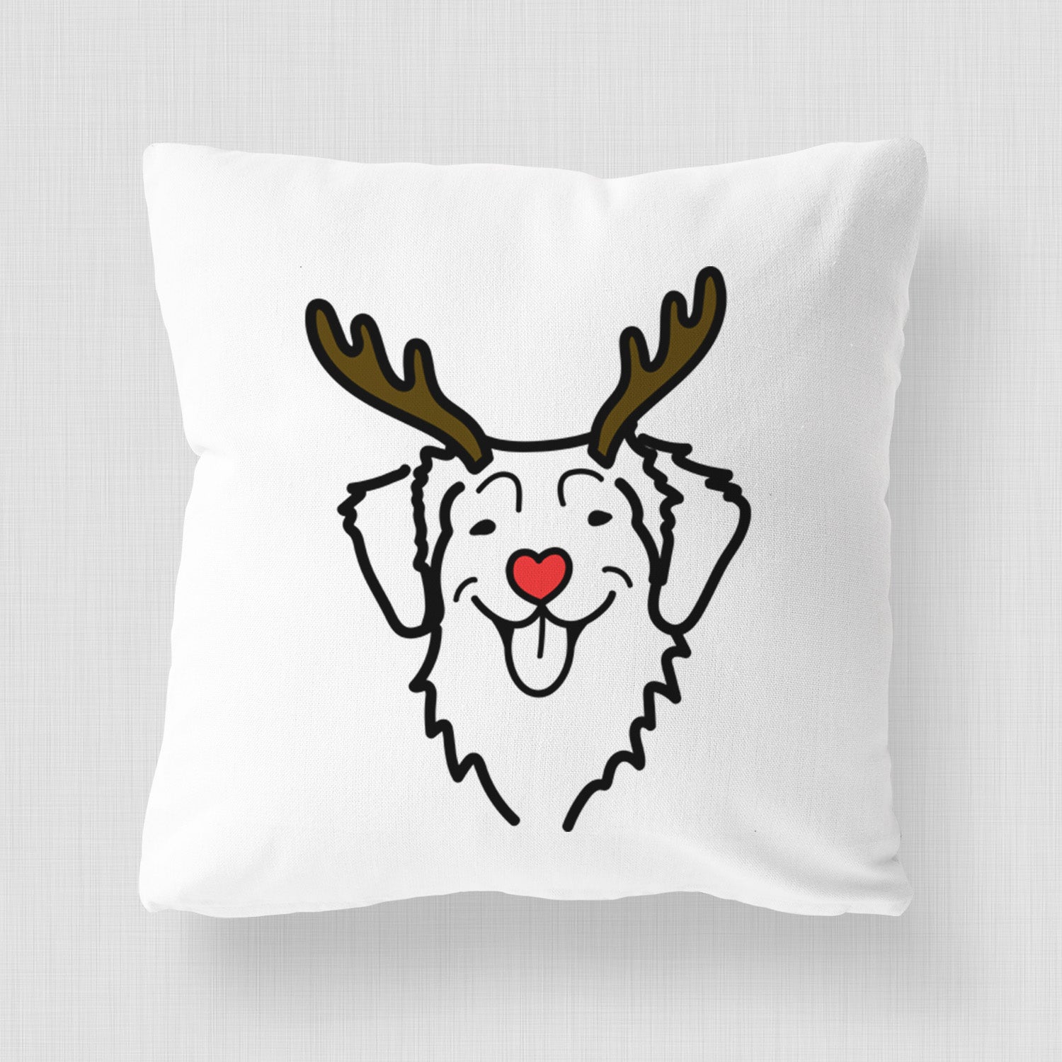 Love Always Nova Scotia Duck Tolling Retriever - Throw Pillow Cover