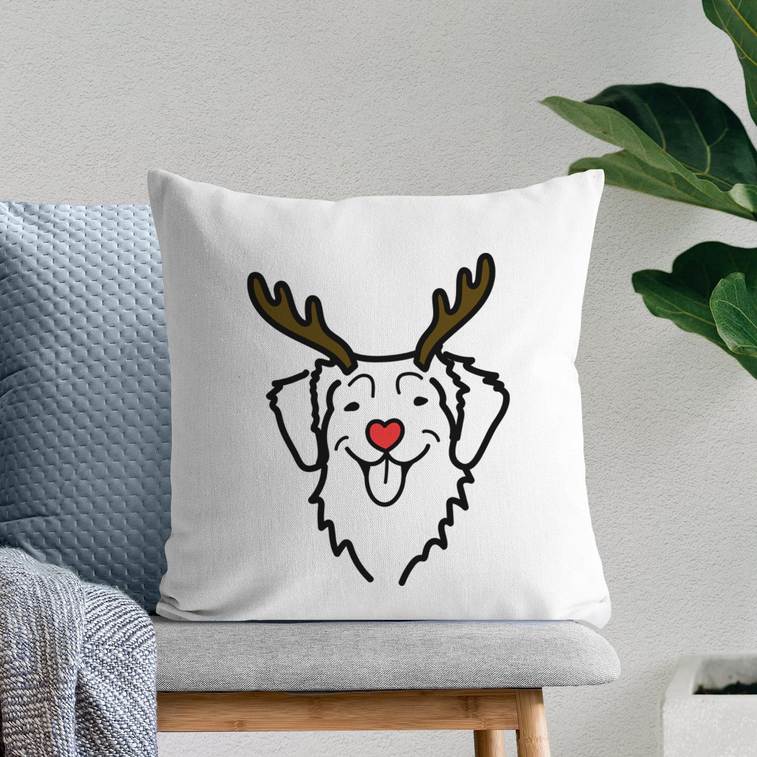 Love Always Nova Scotia Duck Tolling Retriever - Throw Pillow Cover