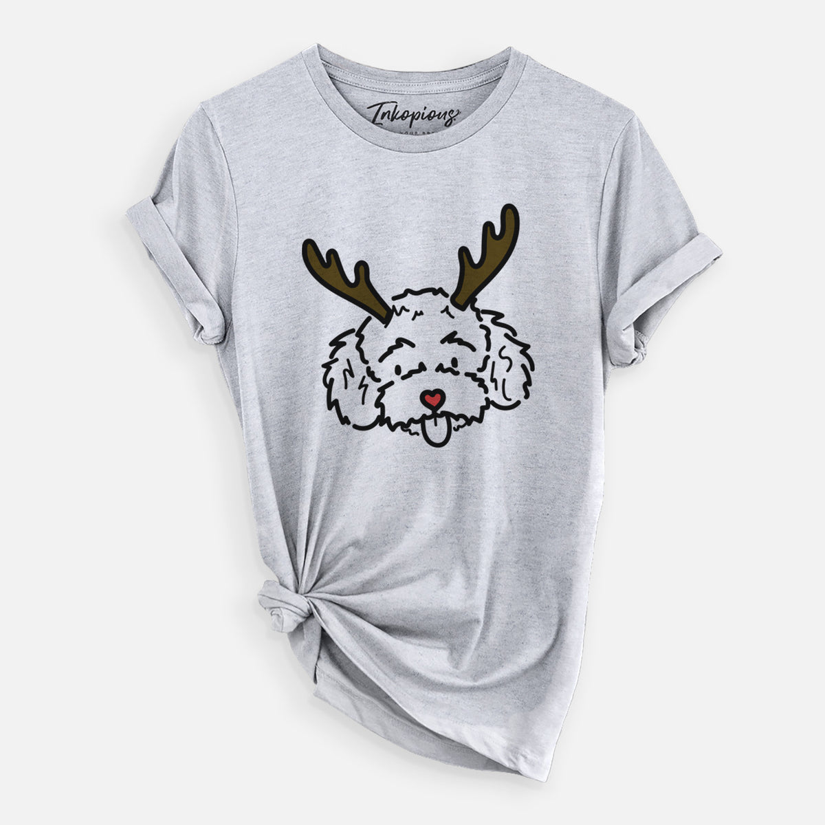 Red Nose Toy Poodle - Ricci - Unisex Crewneck