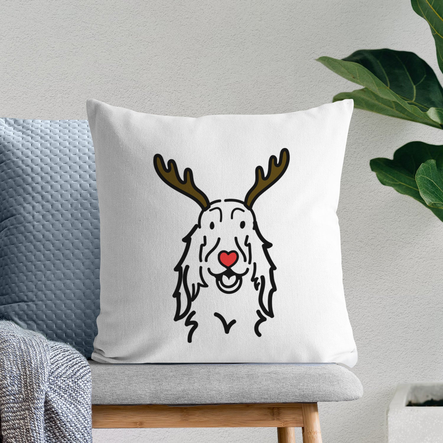 Love Always Setter - Throw Pillow Cover