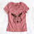 Red Nose Alaskan Klee Kai - Sitka - Women's Perfect V-neck Shirt