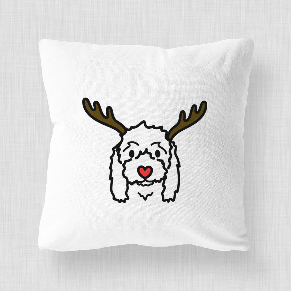 Love Always Coton de Tulear - Sophie -  Throw Pillow Cover