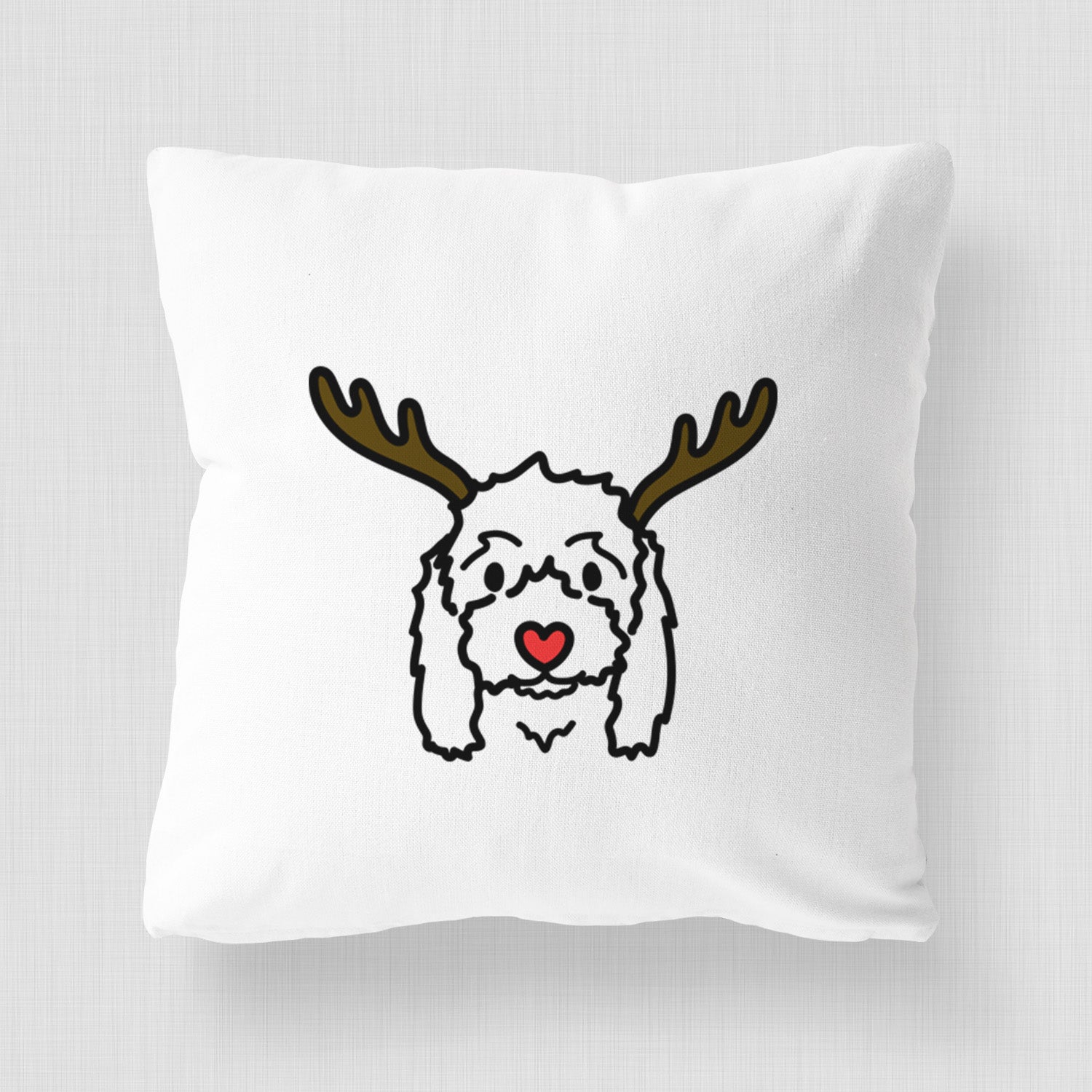 Love Always Coton de Tulear - Sophie -  Throw Pillow Cover