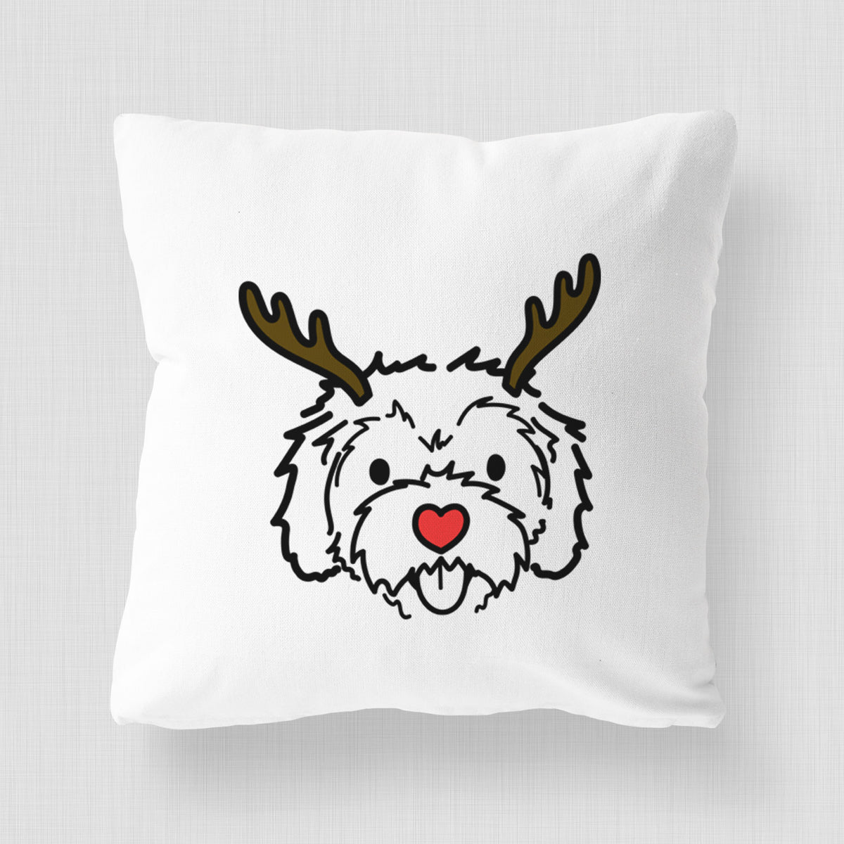 Love Always Cockapoo - Sprinkles -  Throw Pillow Cover