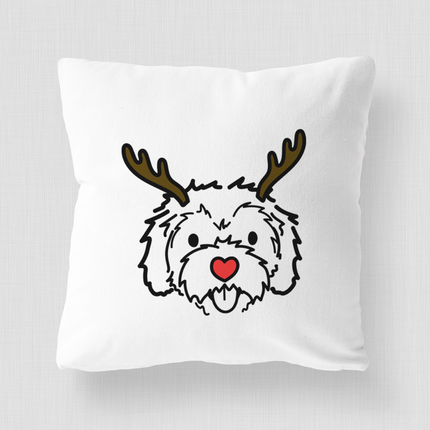 Love Always Cockapoo - Sprinkles -  Throw Pillow Cover